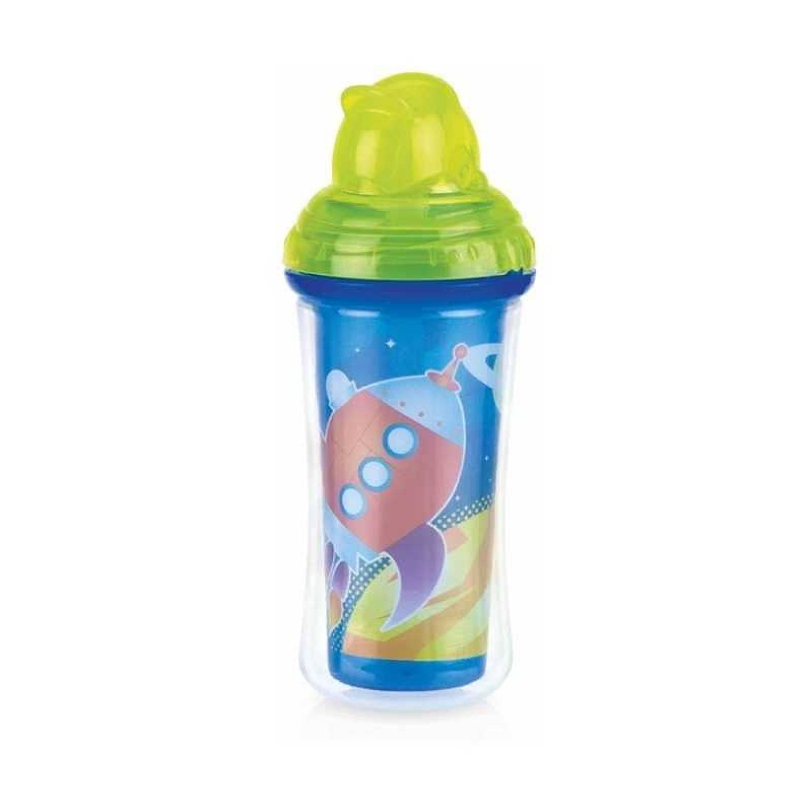 Vaso Térmico Clik-It Popote Nuby 9oz Pla