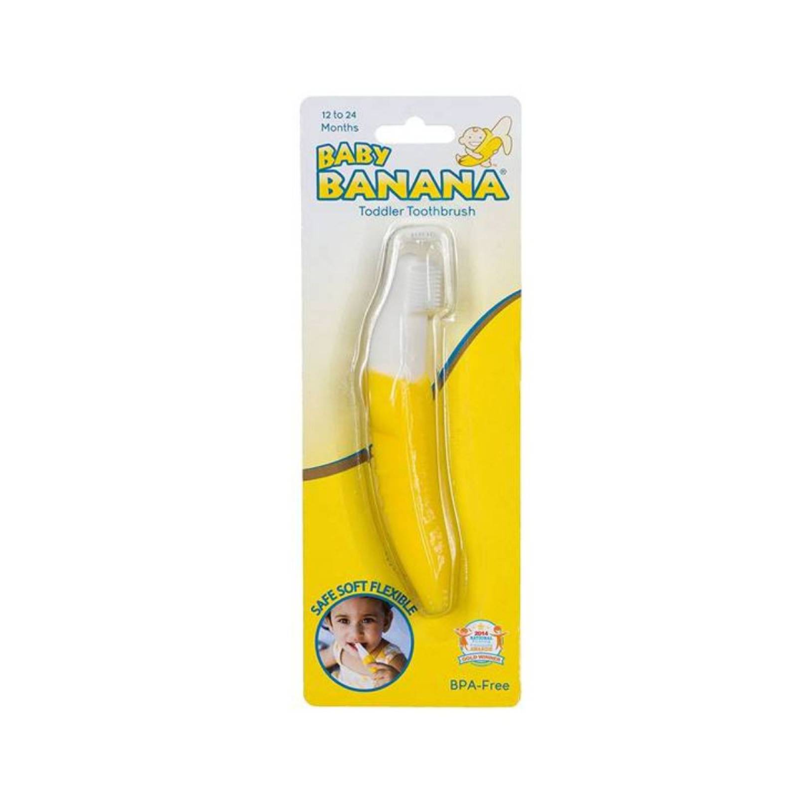 Cepillo De Dientes Baby Banana 12-24m