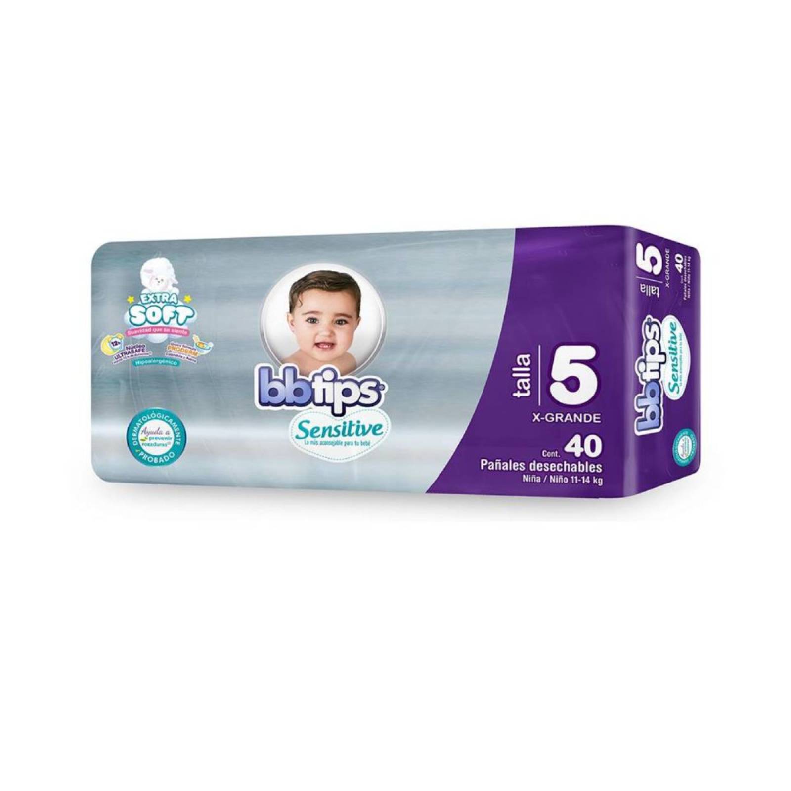 Bbtips Pañales Etapa 5 Unisex 160 Piezas
