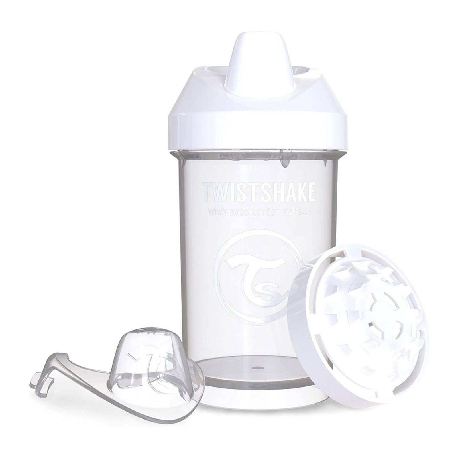 Vaso Crawler Cup Twistshake 10oz Blanco