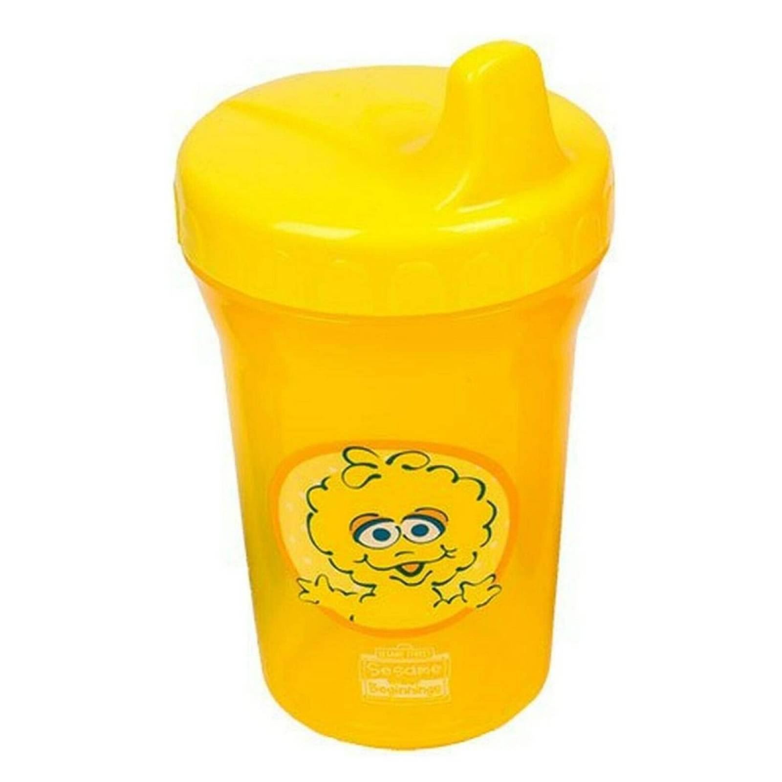 Taza Plaza Sésamo Big Bird 8oz Amarillo