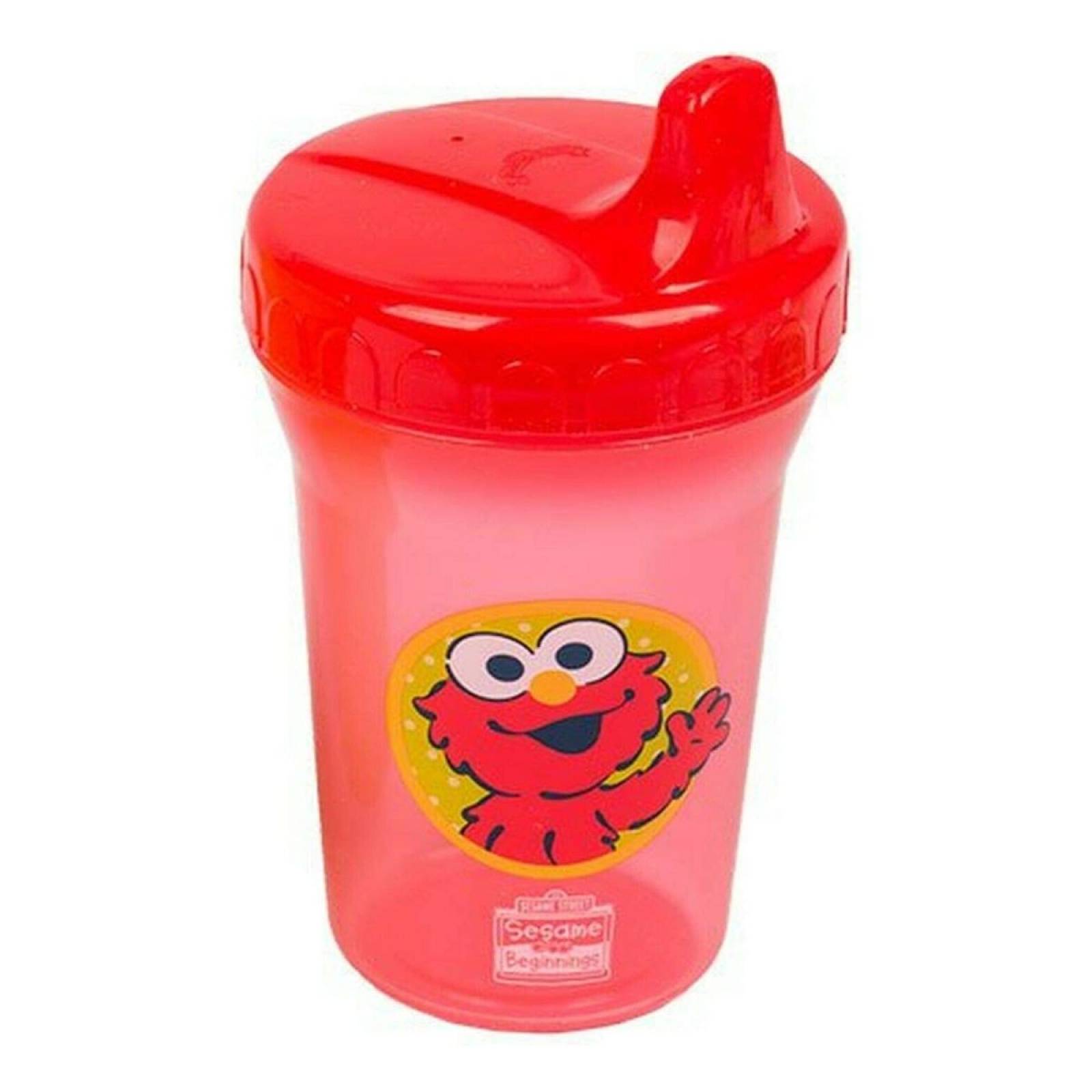 Taza Plaza Sésamo Elmo 8oz Rojo