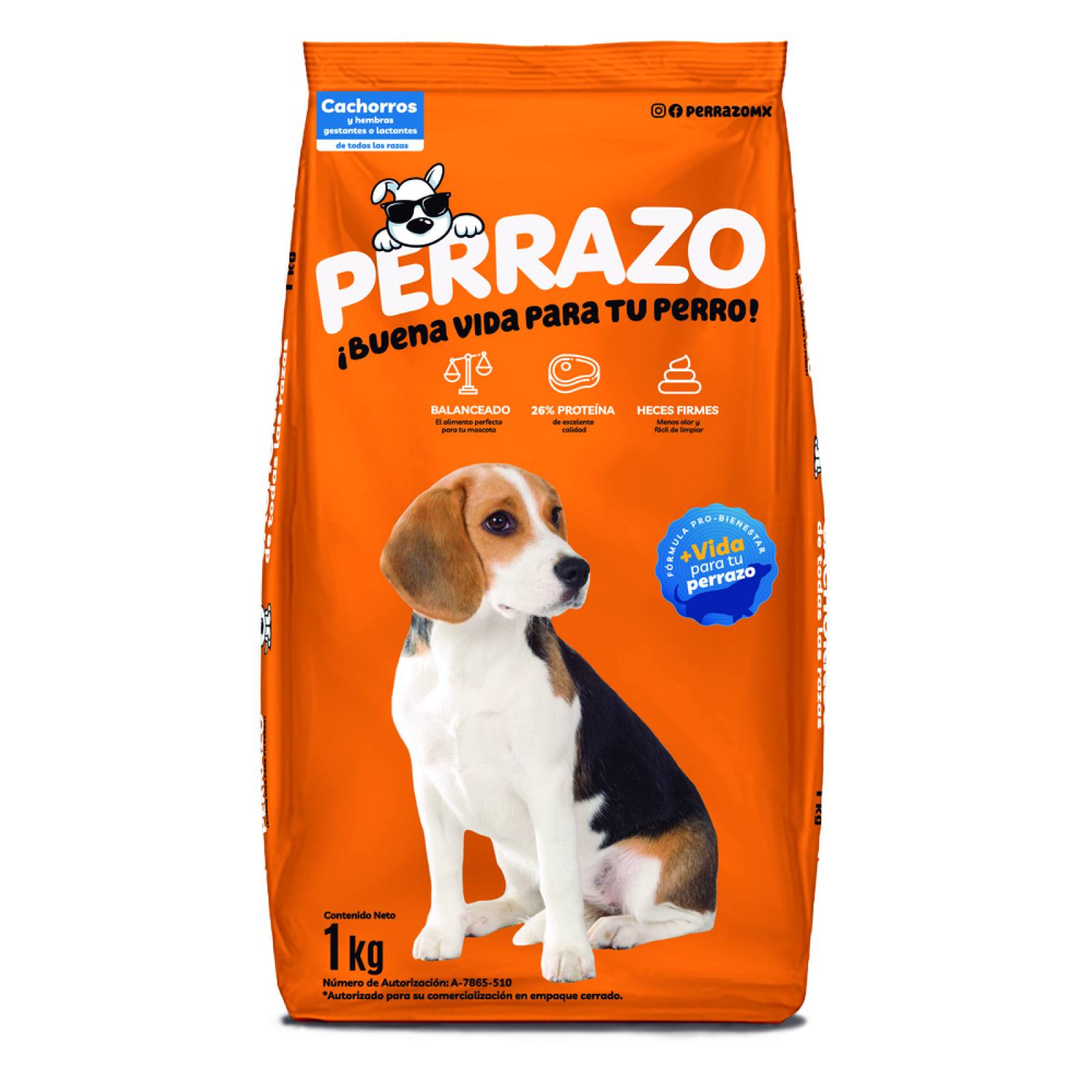 Alimento Para Perro Perrazo Cachorro 1kg