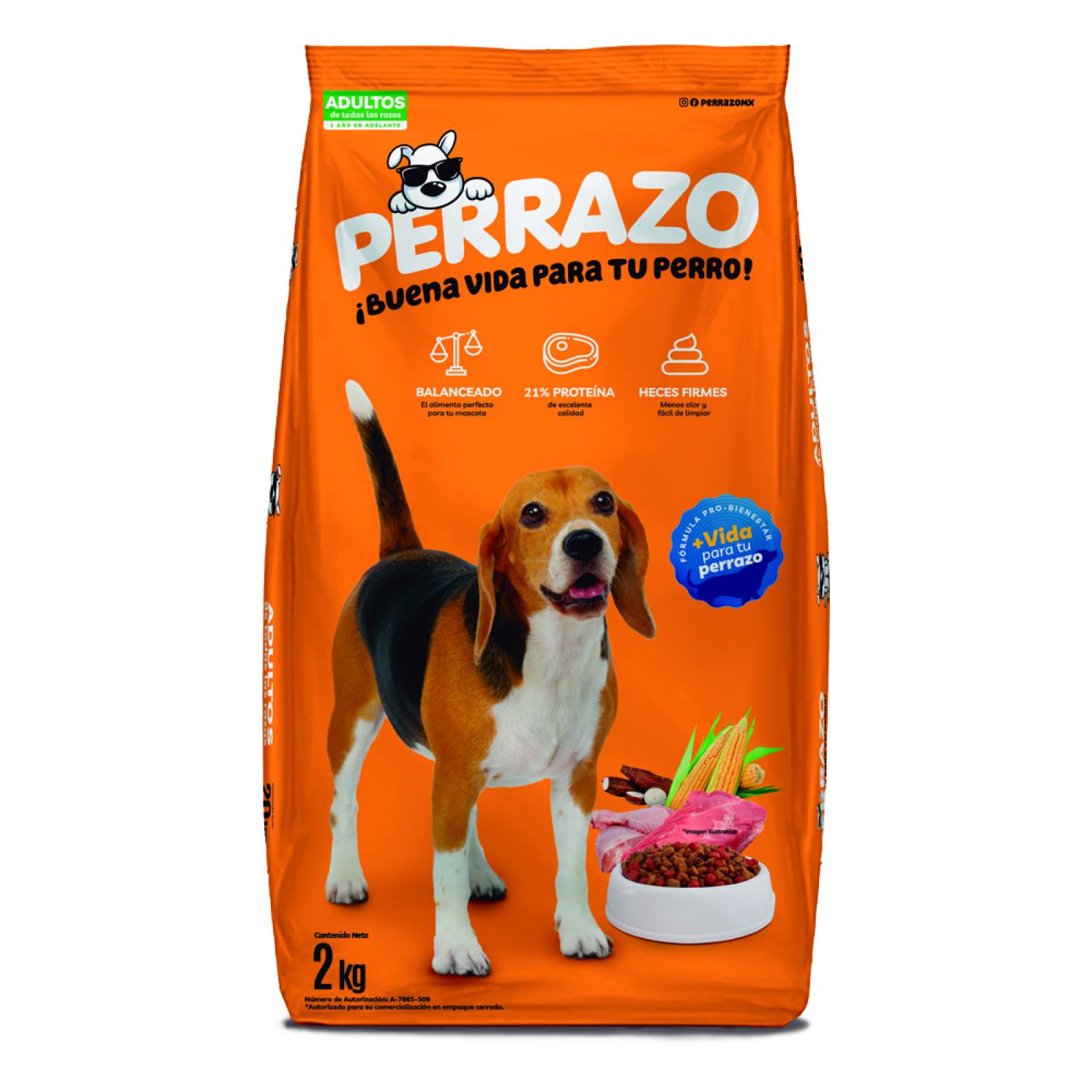 Alimento Para Perro Perrazo Adulto 2kg