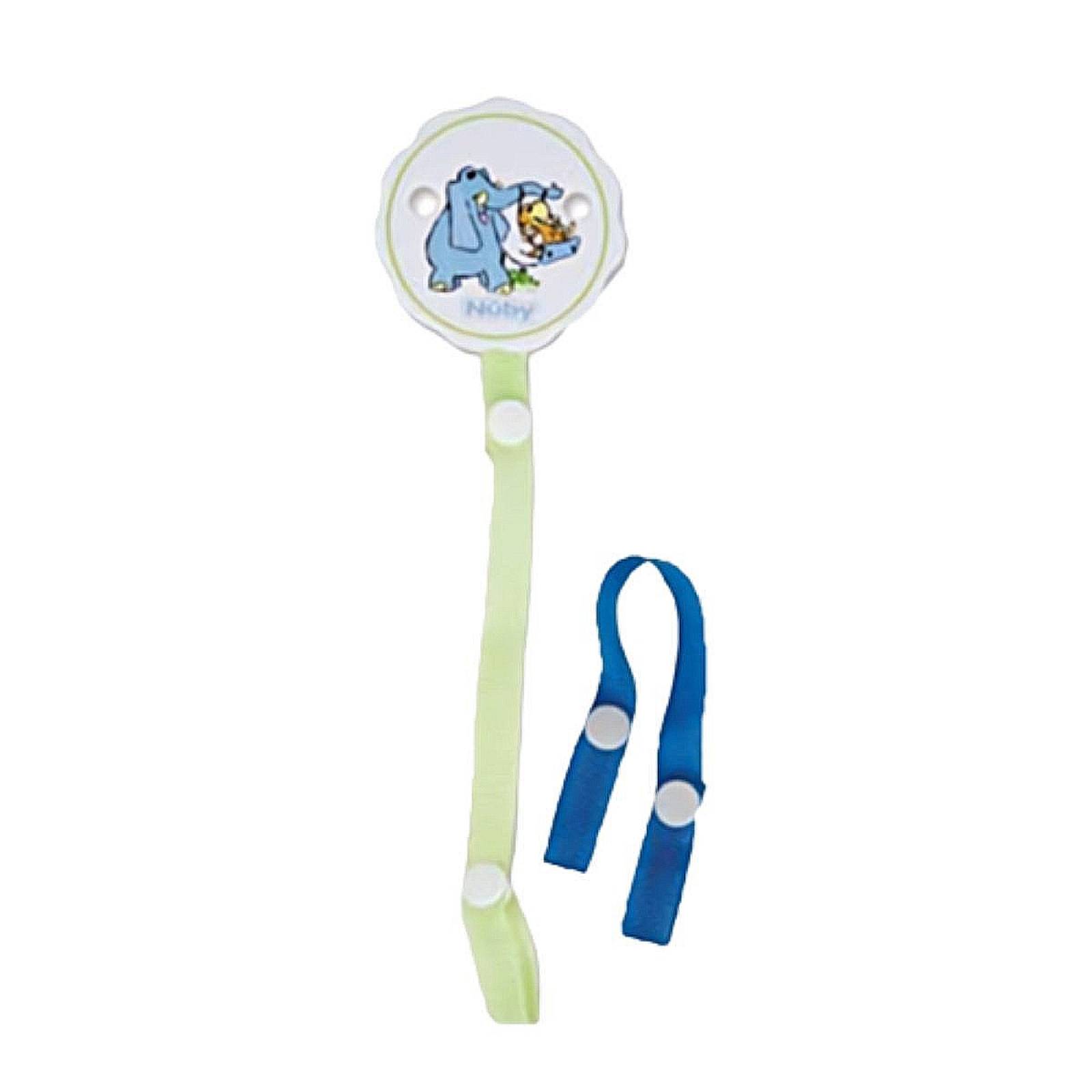 Sujeta Chupón Pacifinder Nuby Azul Verde