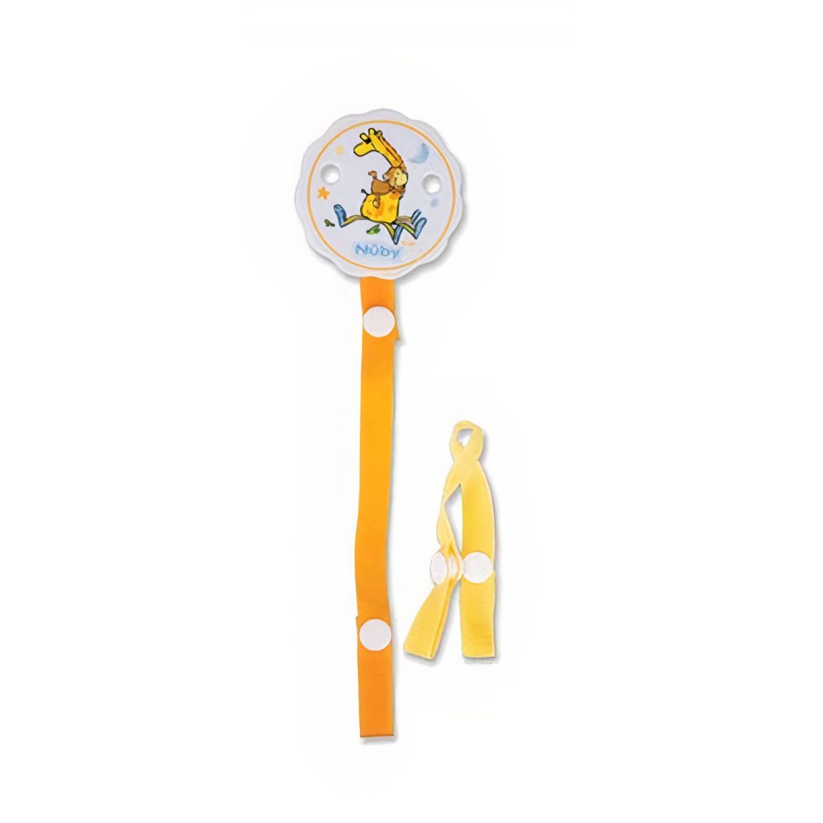 Sujeta Chupón Pacifinder Nuby Amarillo N