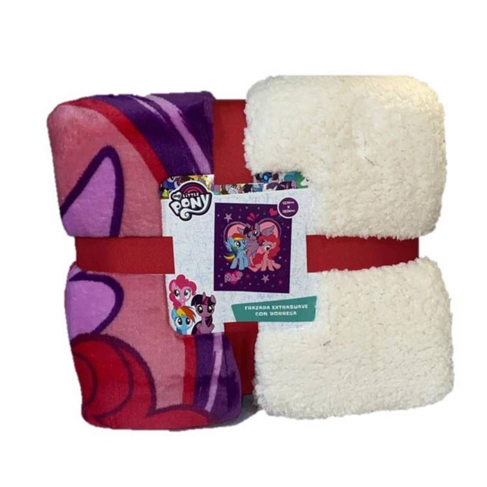 Cobija Infantil Ultrasuave Borrega Pony