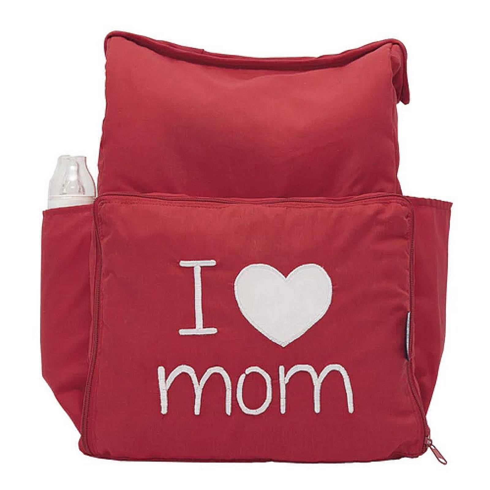 Pañalera Chiqui Mundo Mochila I Love Mom