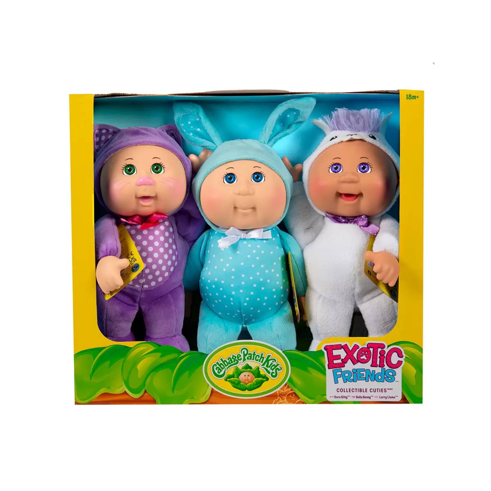 Cabbage Patch Kids Cuties Exotic Blanco