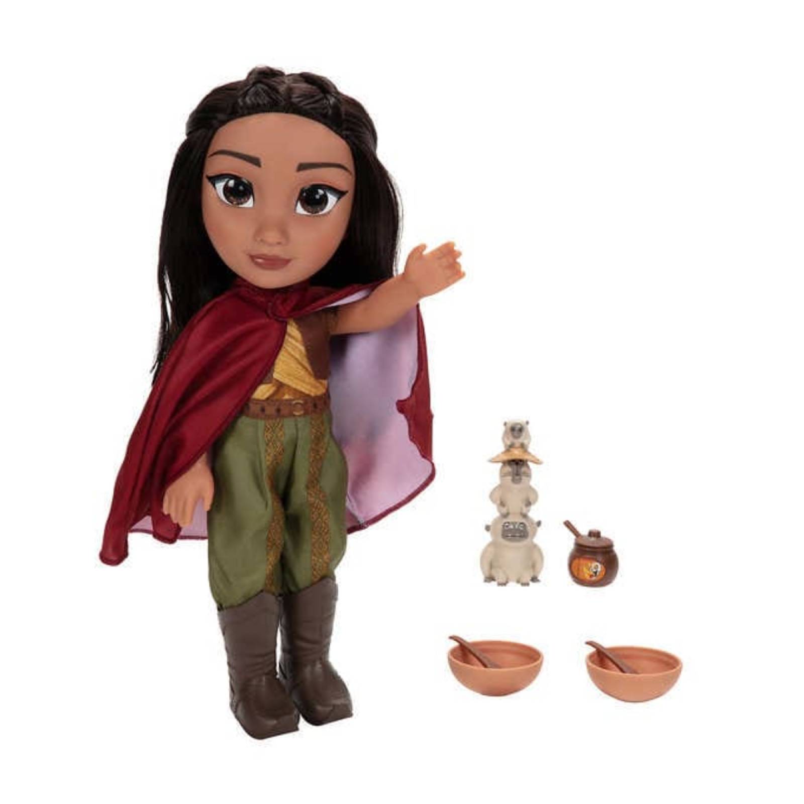 Muñeca Accesorios Princesa Disney Raya