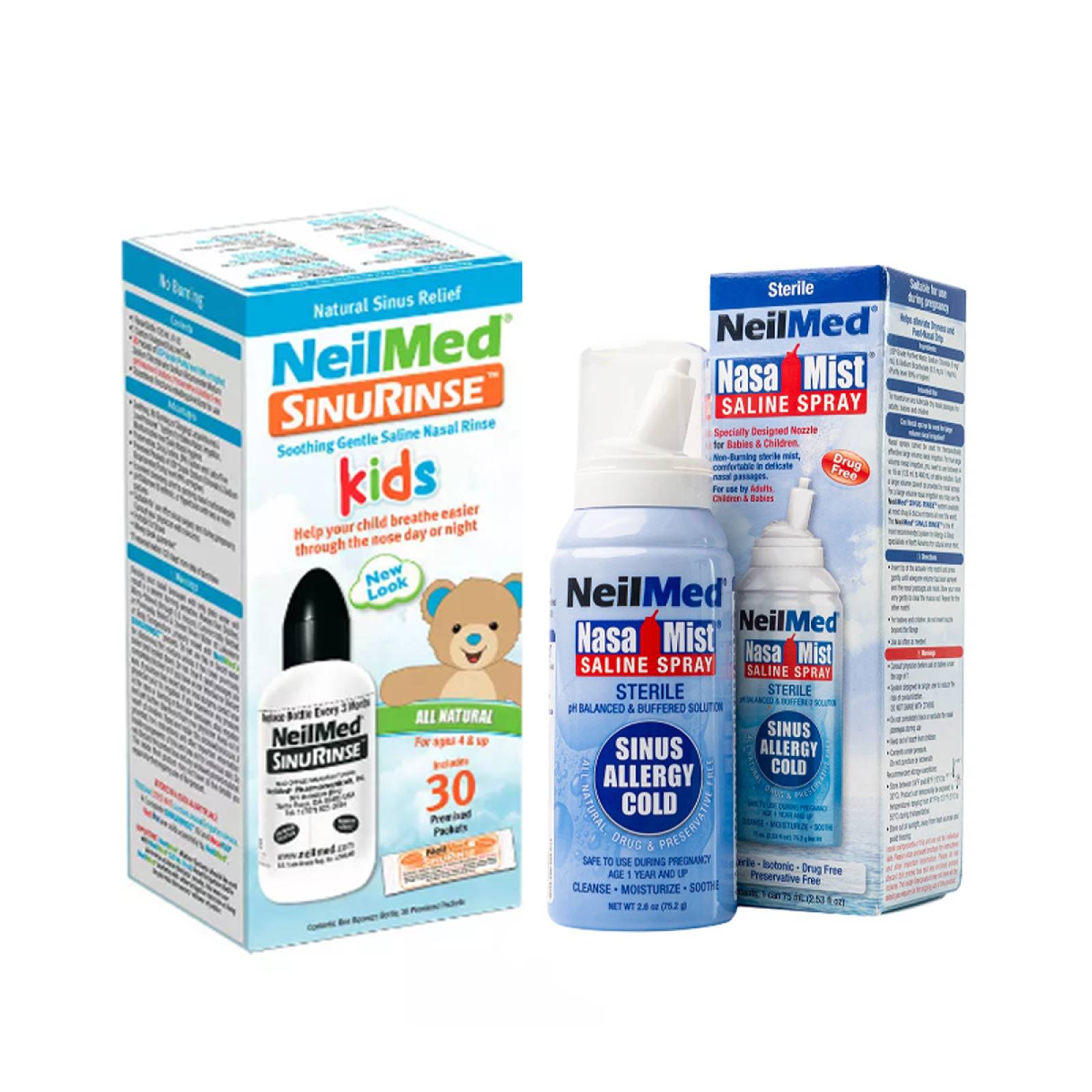 Sinus Rinse Kids Nasamist Spray Neilmed