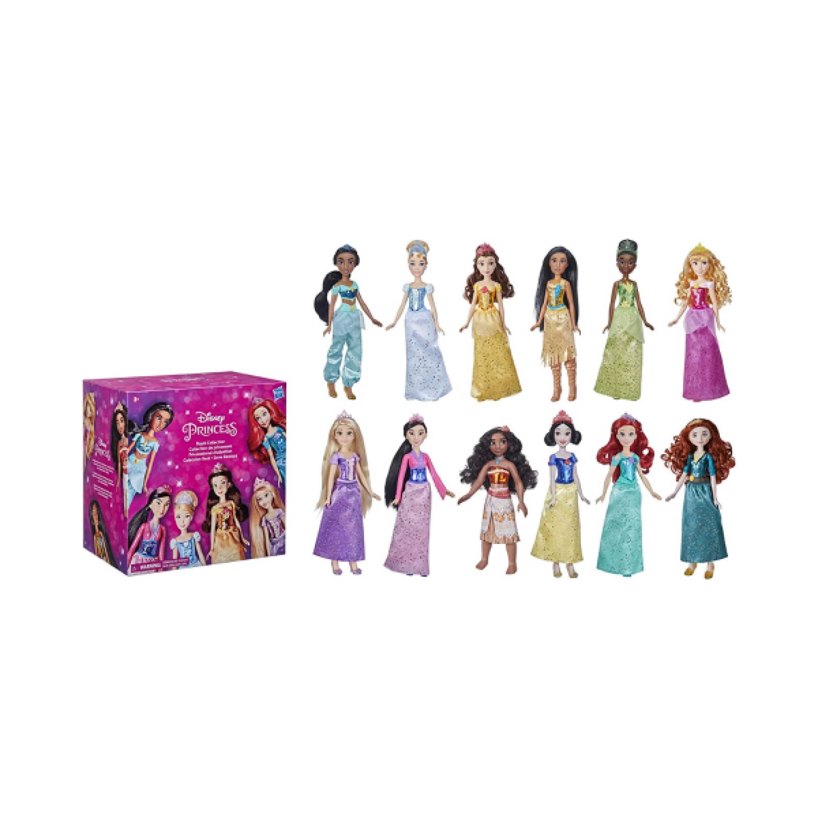 Colección Real Princesas Disney 12pz