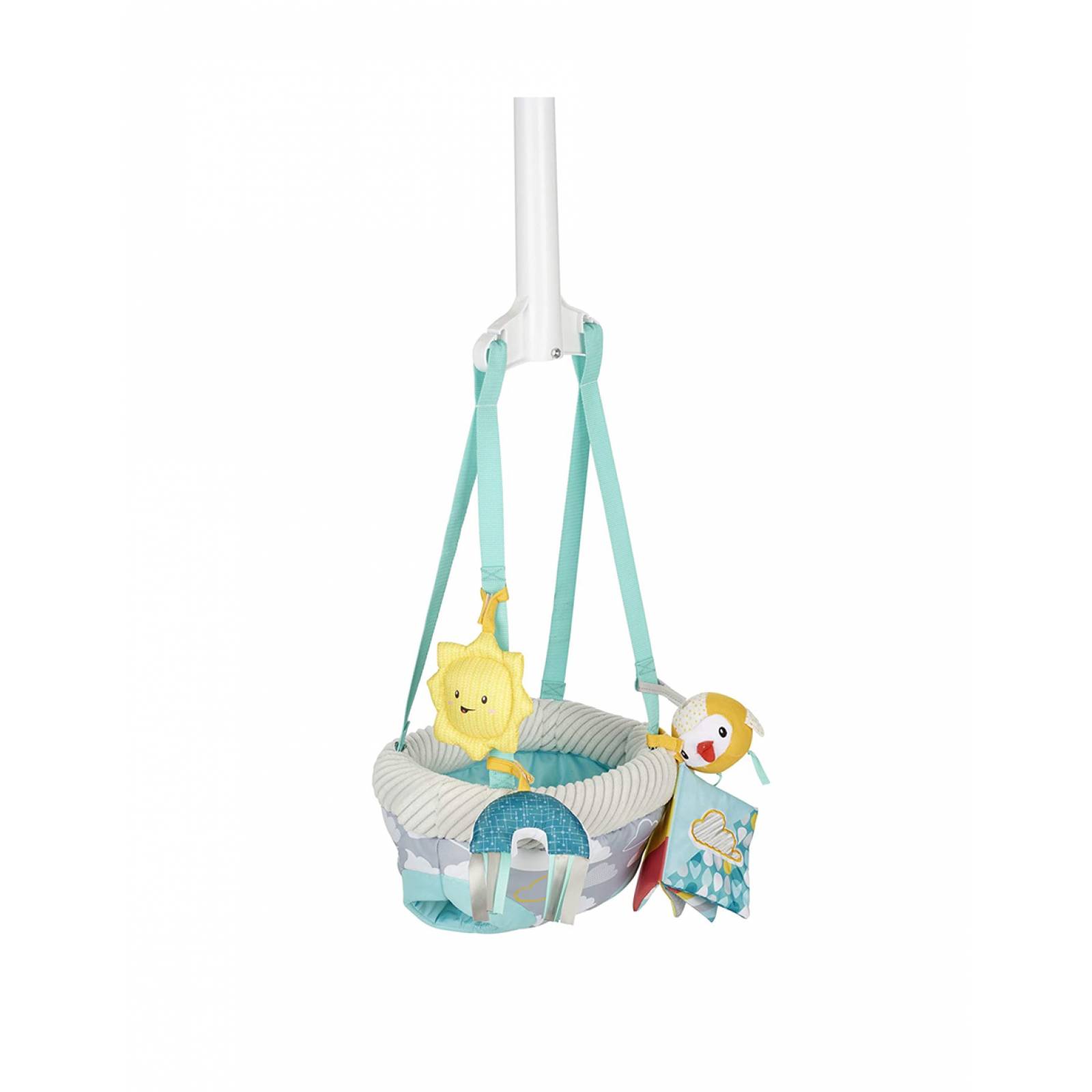 Saltador Puerta Exersaucer Evenflo Cielo