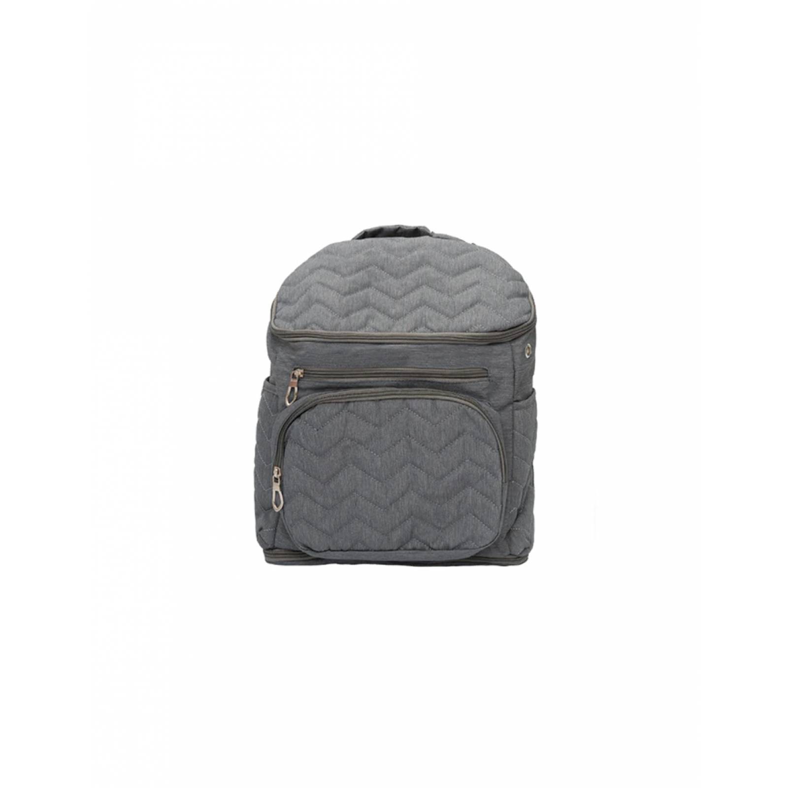 Pañalera Backpack Chiqui Mundo Chic Gris