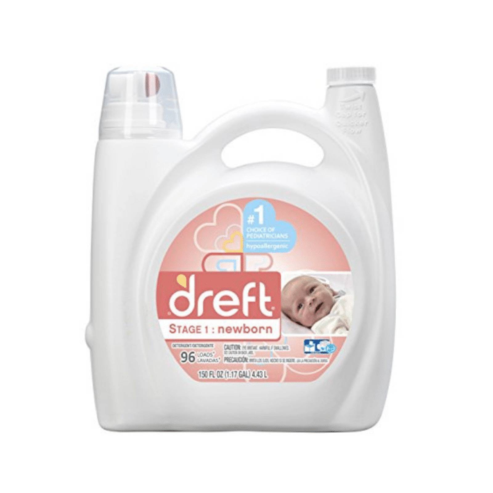 Detergente Líquido Dreft Etapa 1 4.43 L