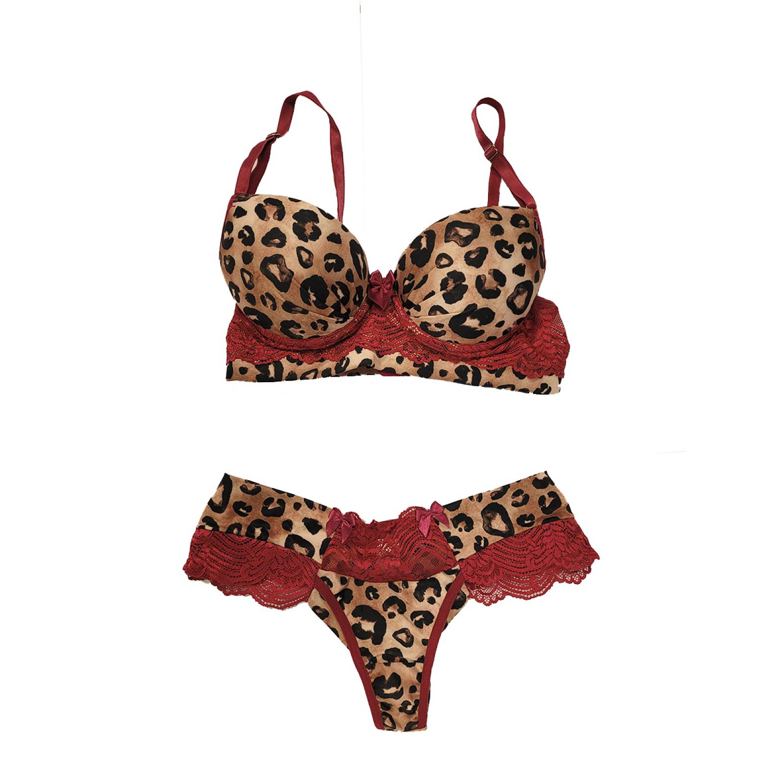 Lencería Encaje By Minelli M Leopardo R