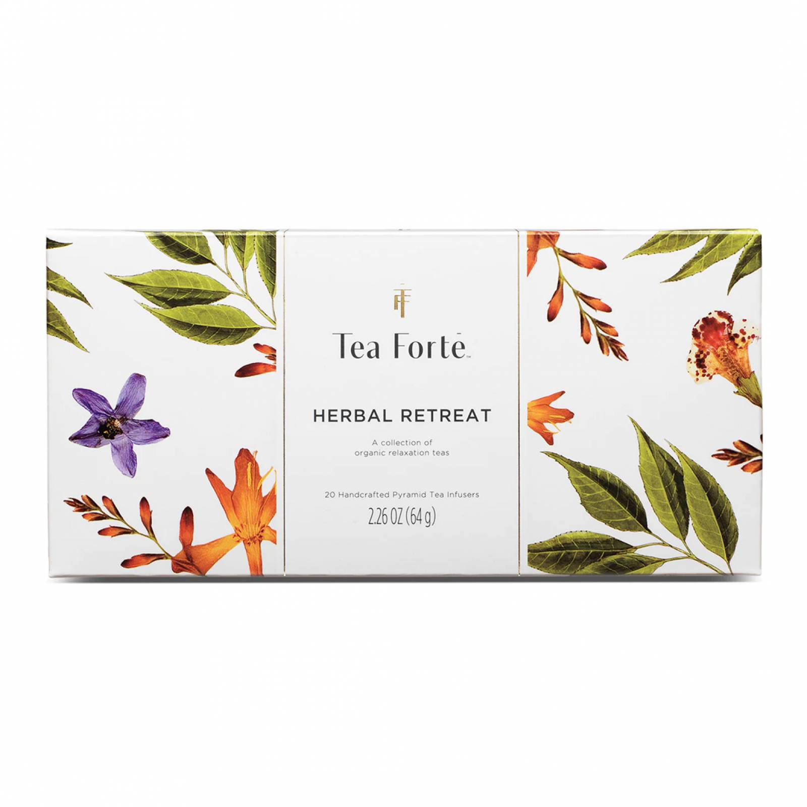 Té Pirámide Tea Forté Herbal Retreat 20p