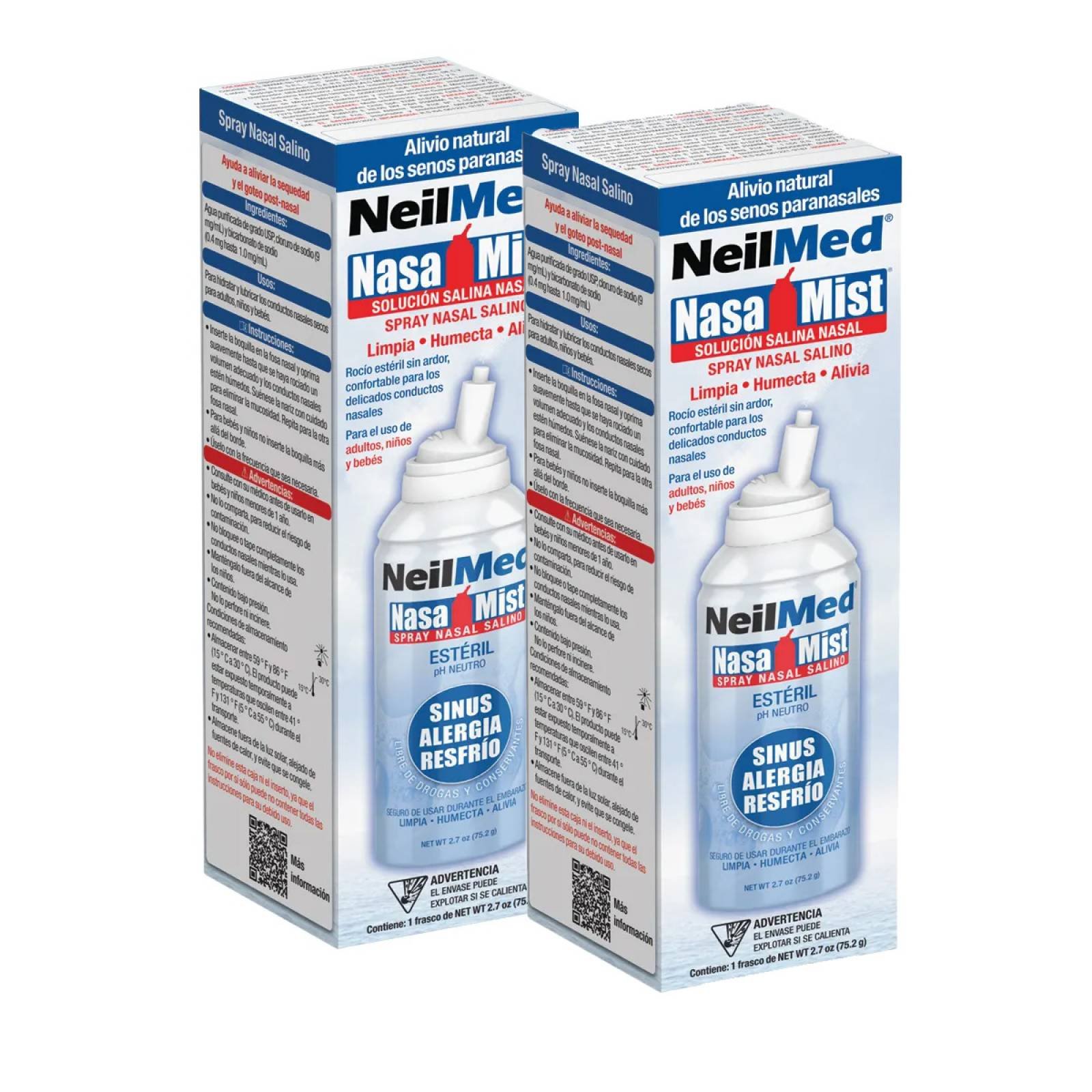 Spray nasal descongestionante Neilmed 75 ml