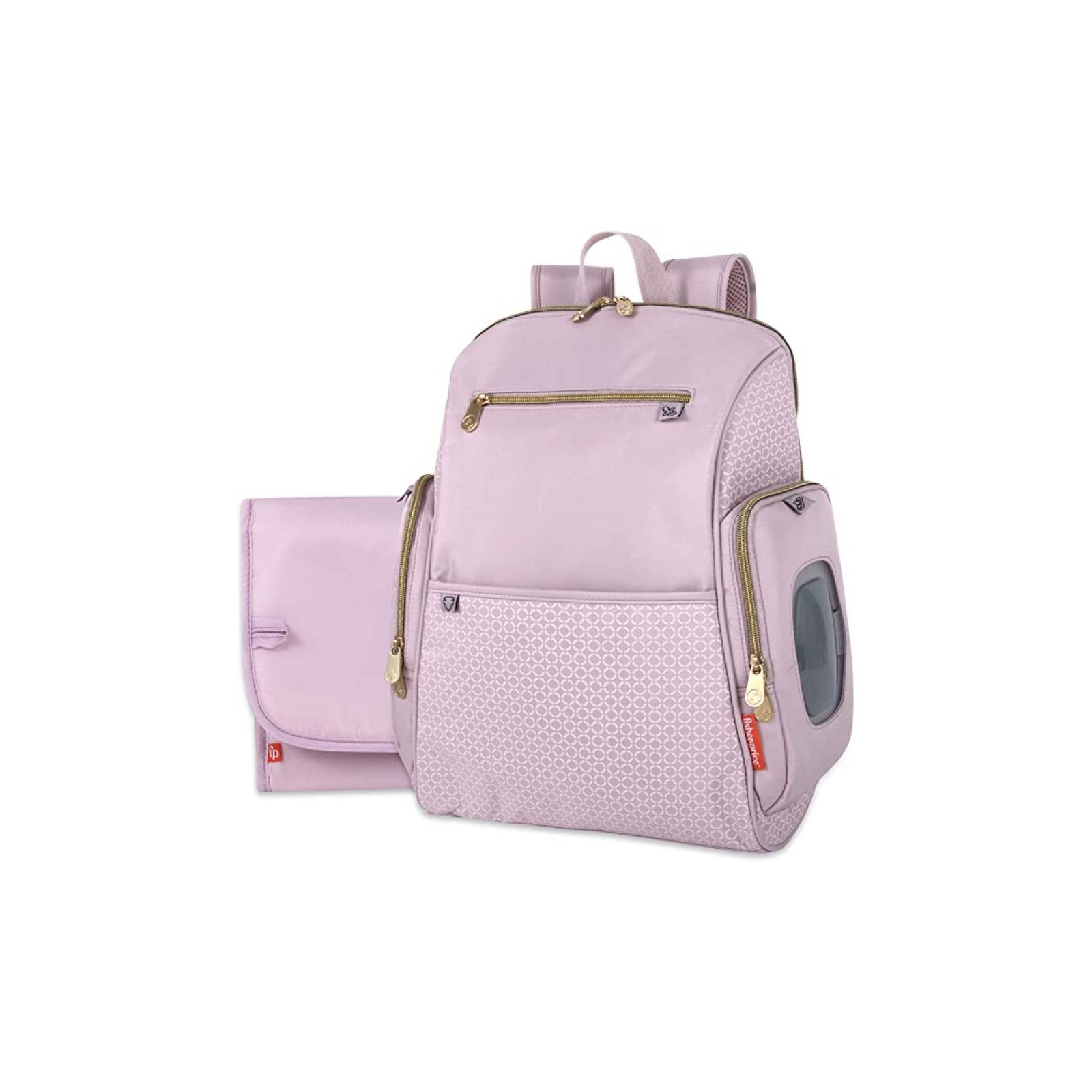 Pañalera Mochila Fisher Price Gemma Rosa