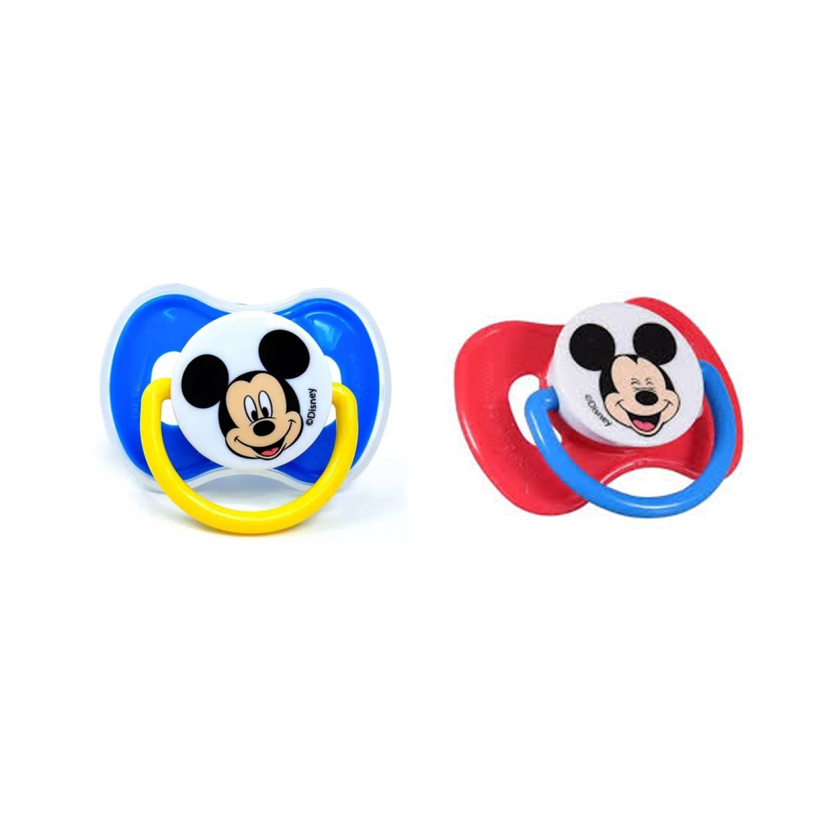 Chupón Disney Baby Mickey Mouse 2pz Azul