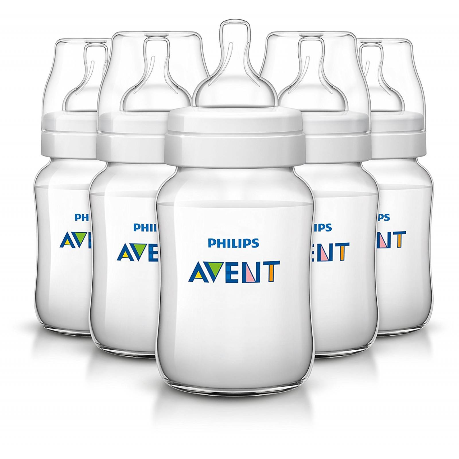 Biberones Avent Classic 9oz 5 pz