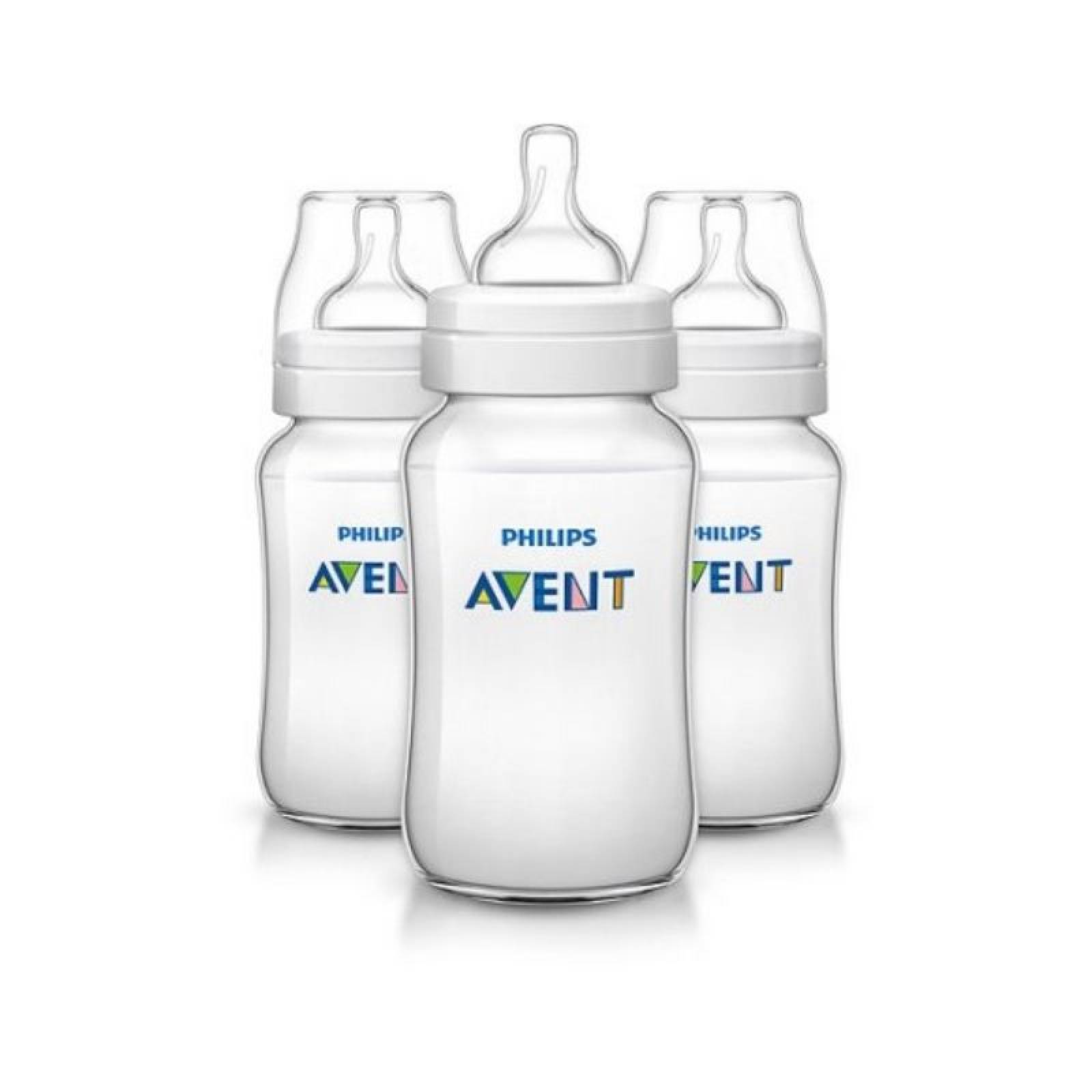 Biberón Avent Classic 11oz 3pz.