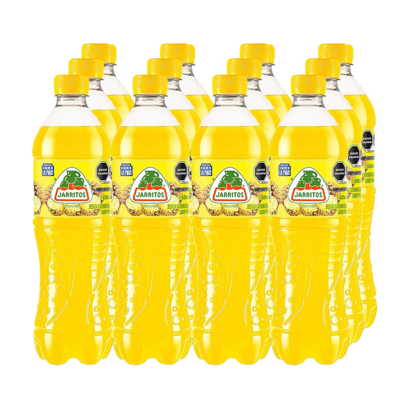 Refresco Jarritos Piña Botella 600ml 12p