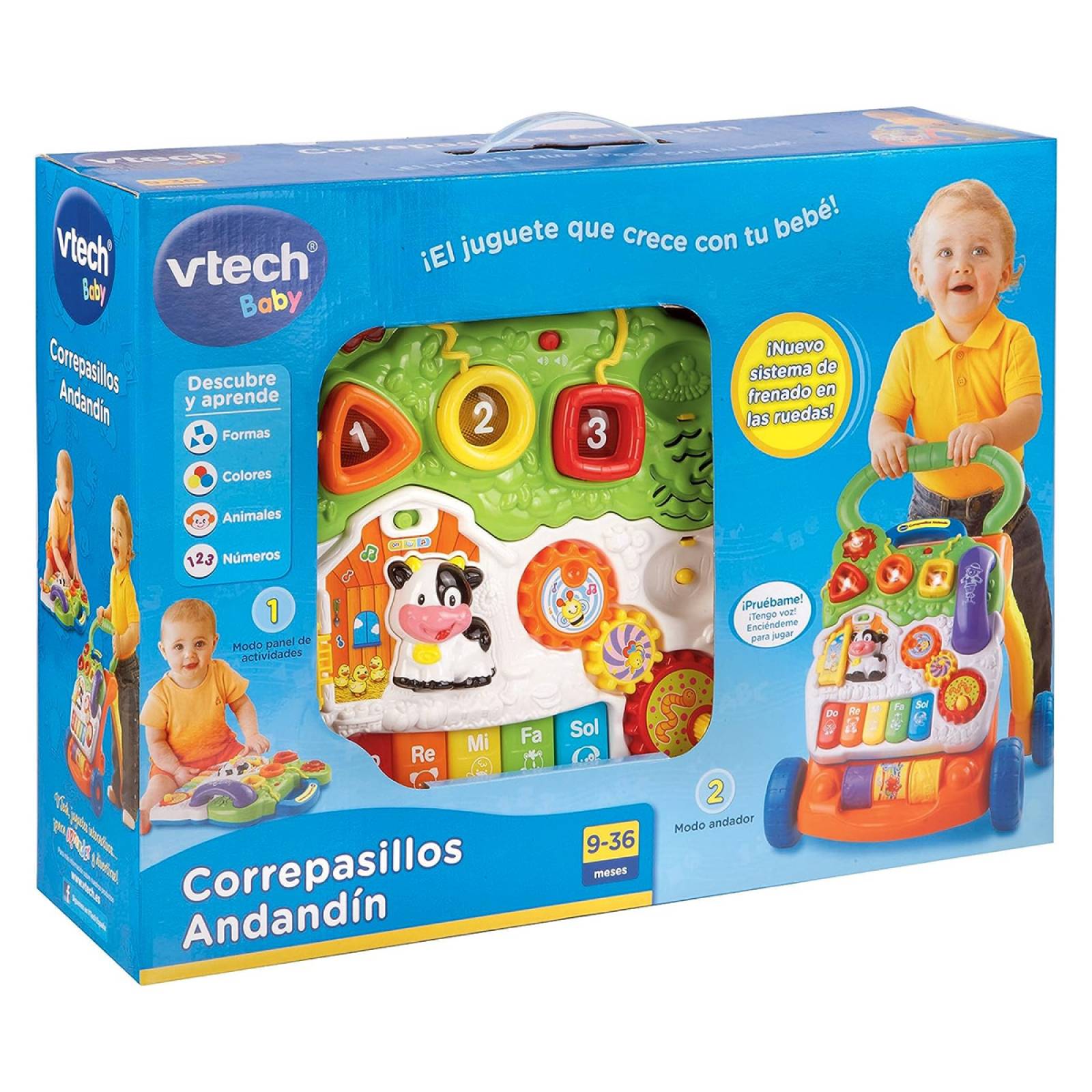 Correpasillos 2 En 1 Vtech Verde