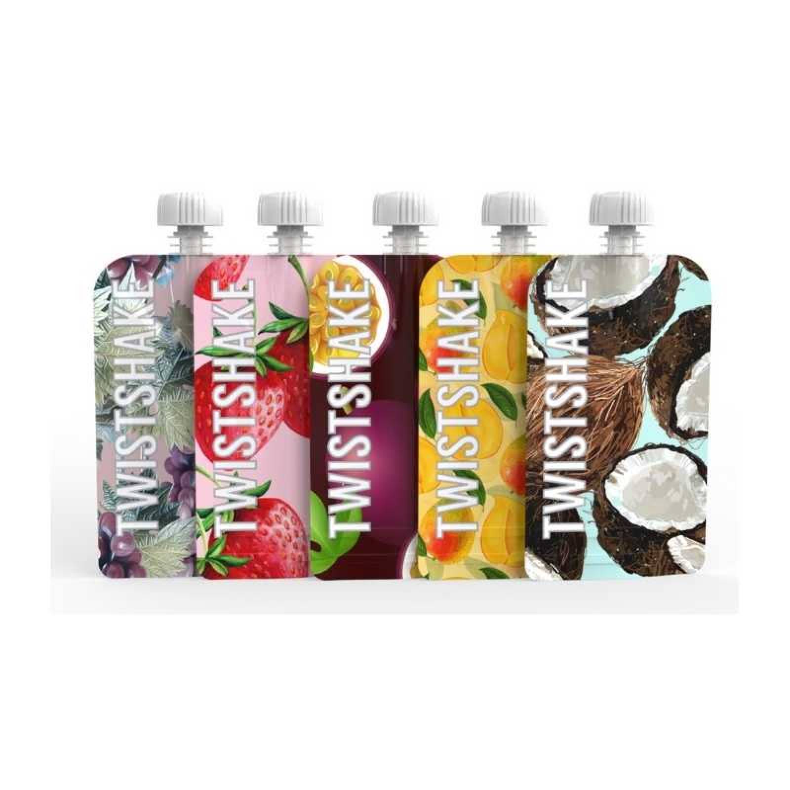 Bolsa Squeeze Bag Twistshake 220ml 5p Fr