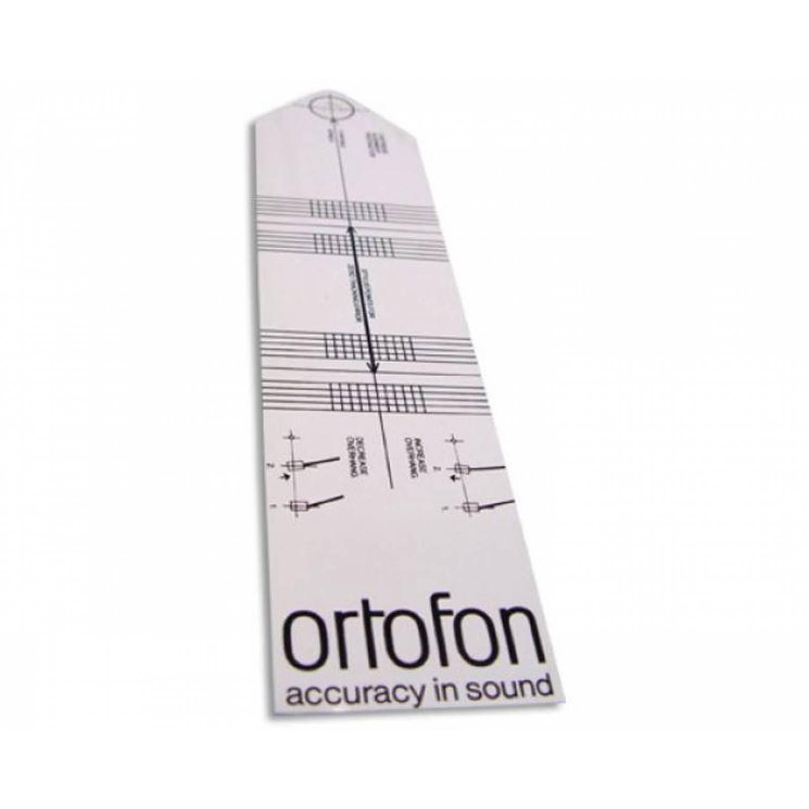 Ortofon Ortofon Alignment Tool (Protractor) 