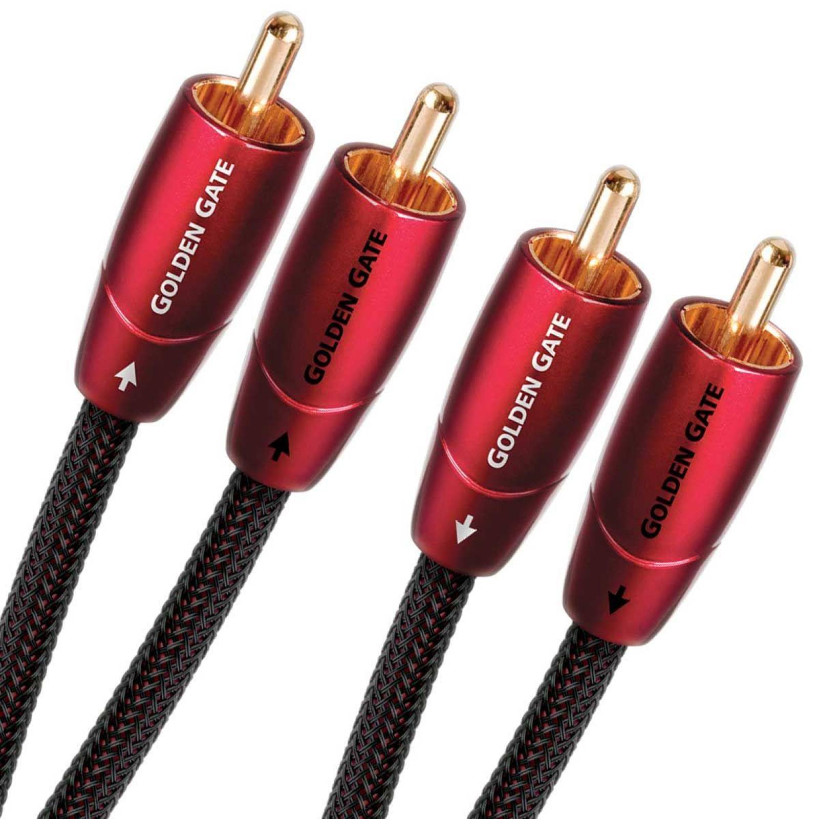 Audioquest - Cable RCA - RCA GOLDEN GATE 2.0M