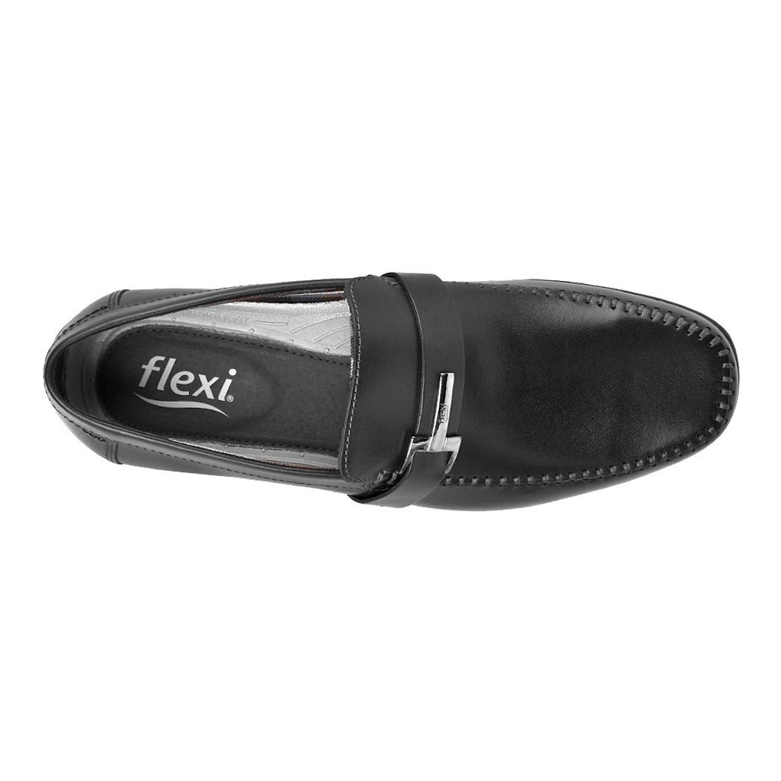 MOCASINES DE VESTIR PARA HOMBRE FLEXI 68615 NEGRO