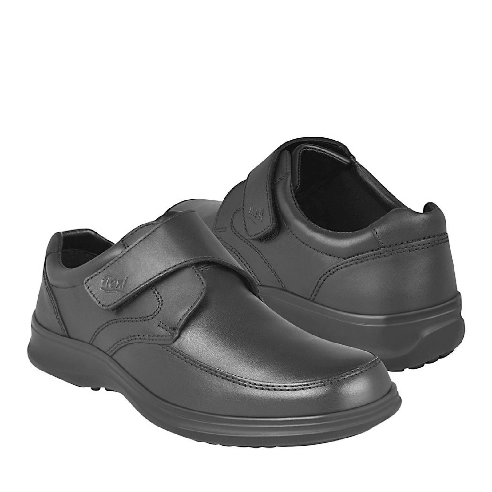 ZAPATOS PARA CABALLERO FLEXI 63204 PIEL NEGRO
