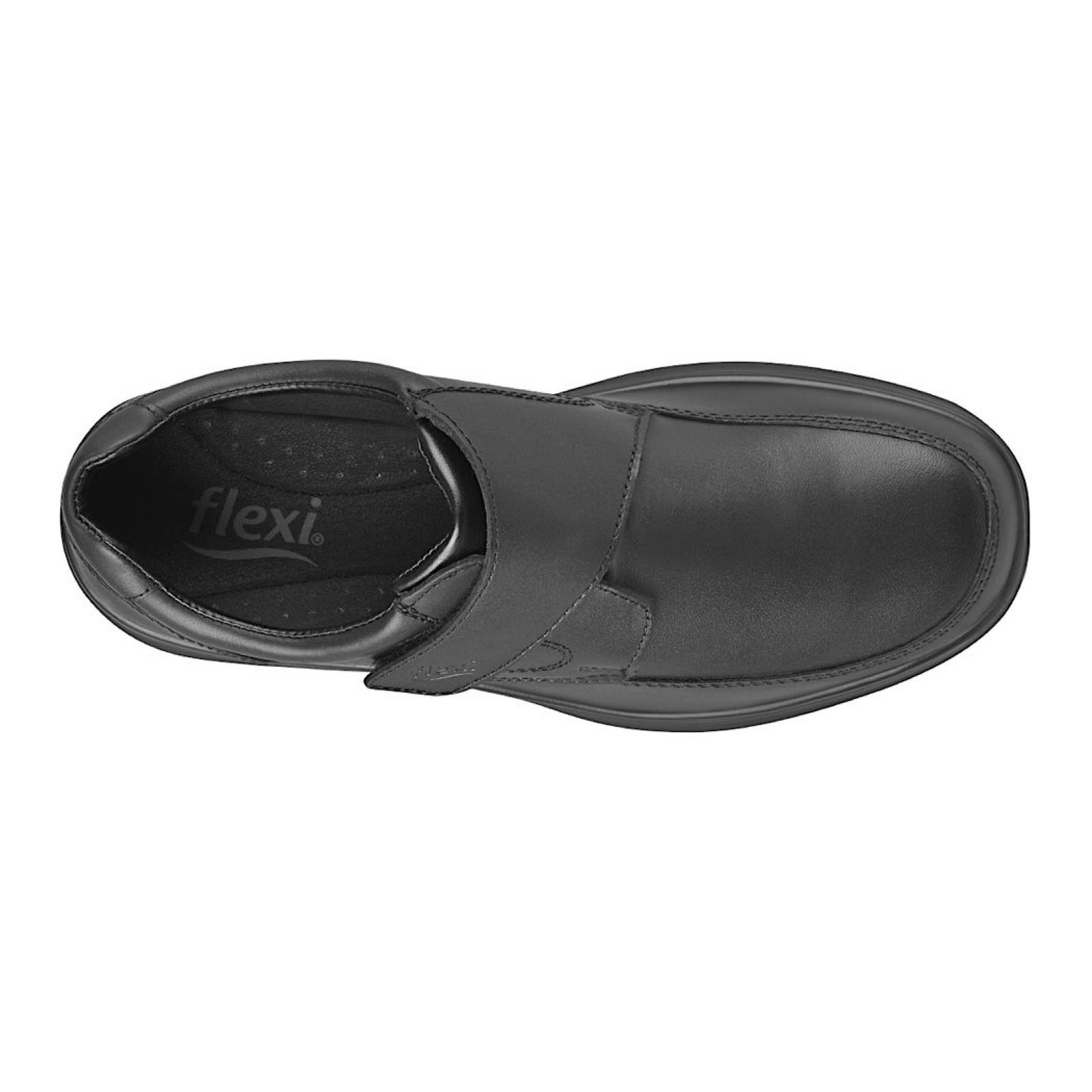 ZAPATOS PARA CABALLERO FLEXI 63204 PIEL NEGRO