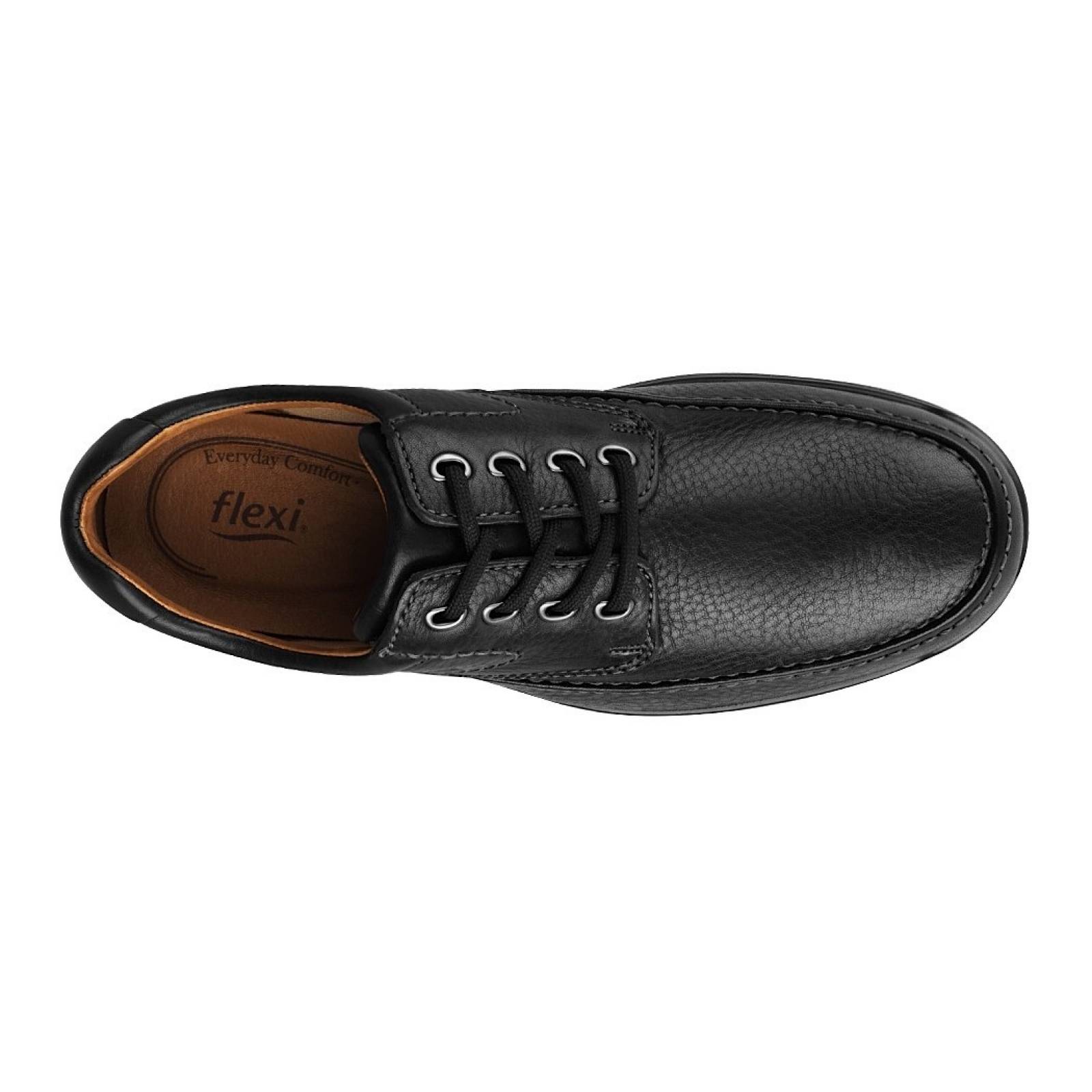 ZAPATOS CASUALES FLEXI 68901 PIEL NEGRO