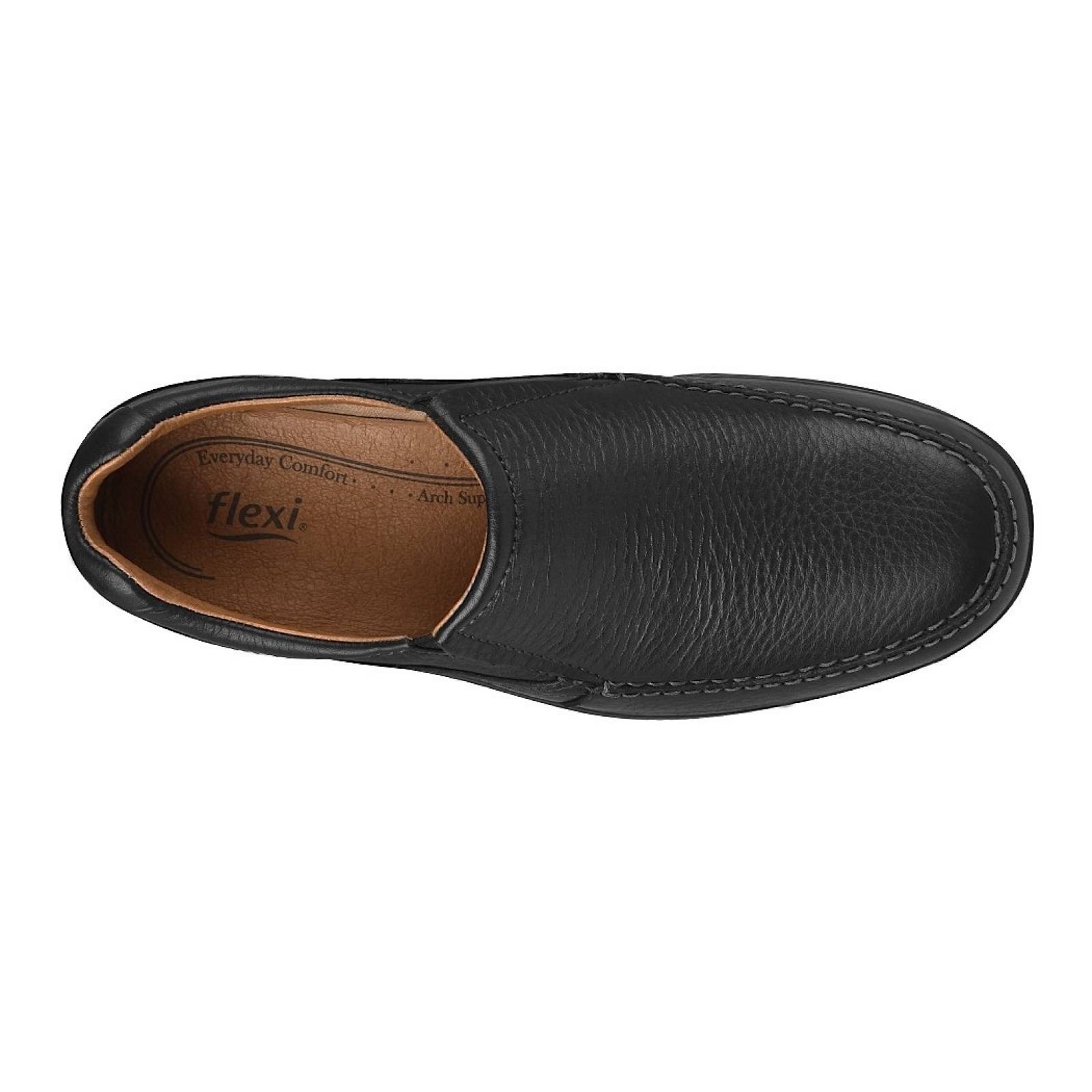 ZAPATOS DE VESTIR PARA CABALLERO FLEXI 68906 NEGRO