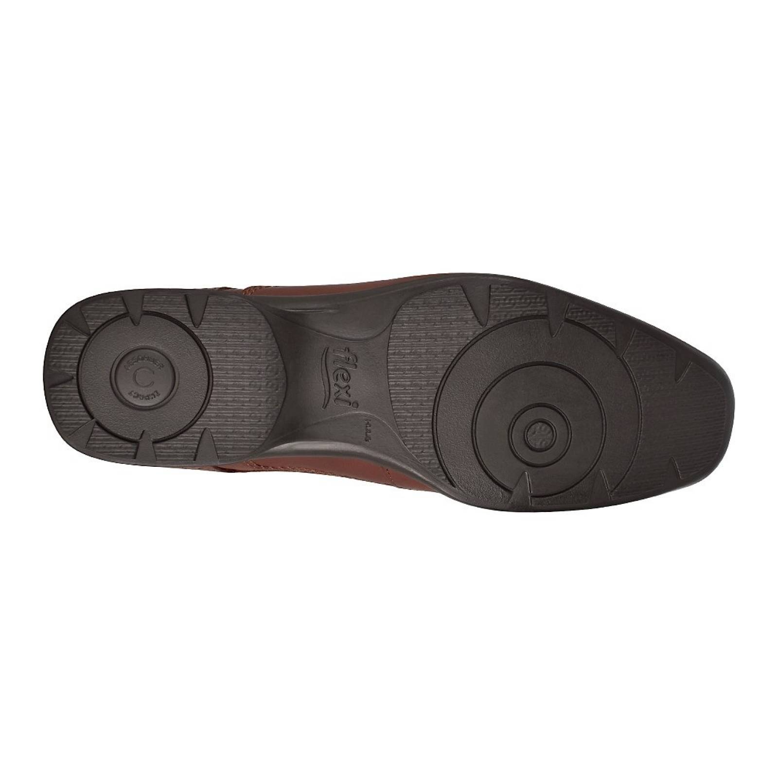 ZAPATOS DE VESTIR PARA CABALLERO FLEXI 79505 CAFÉ