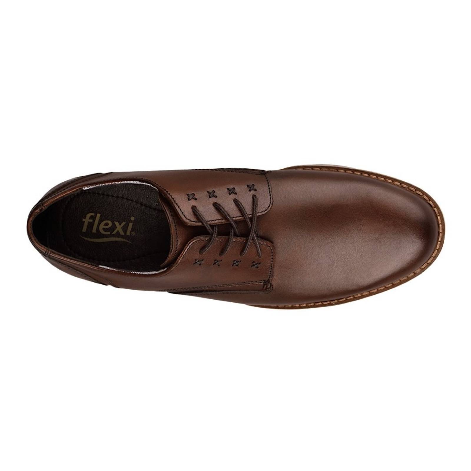 ZAPATOS CASUALES FLEXI 92401 PIEL TAN