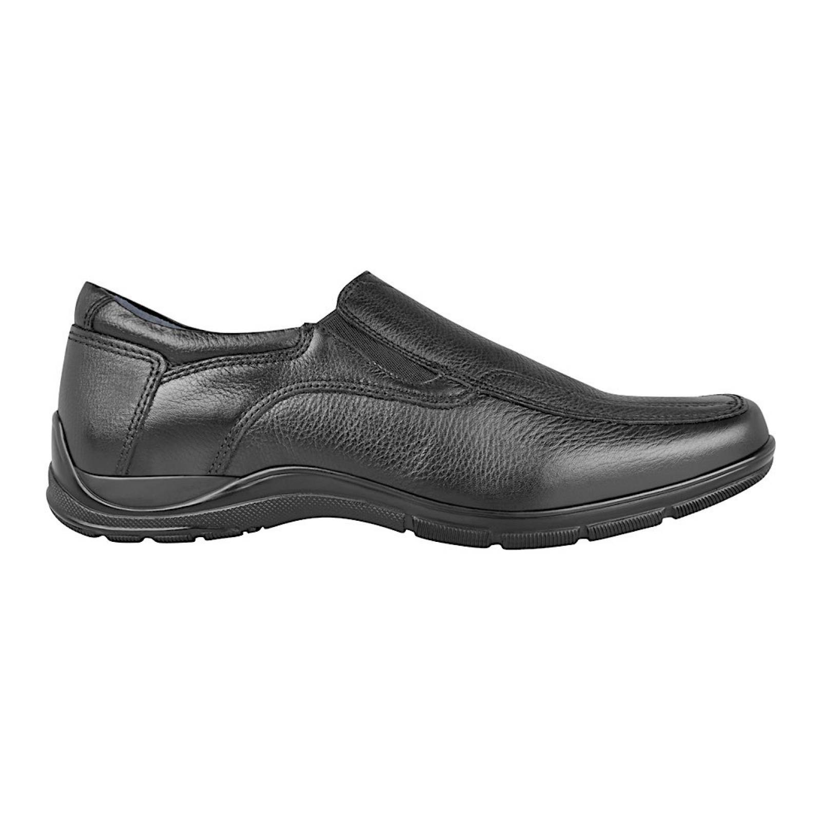 ZAPATOS PARA CABALLERO FLEXI 97906 PIEL NEGRO