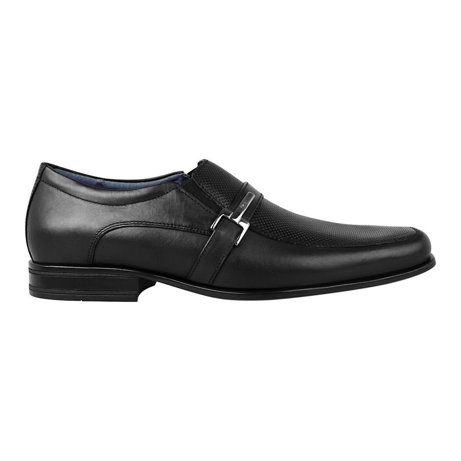 ZAPATOS FLEXI PARA CABALLERO 90704 PIEL NEGRO