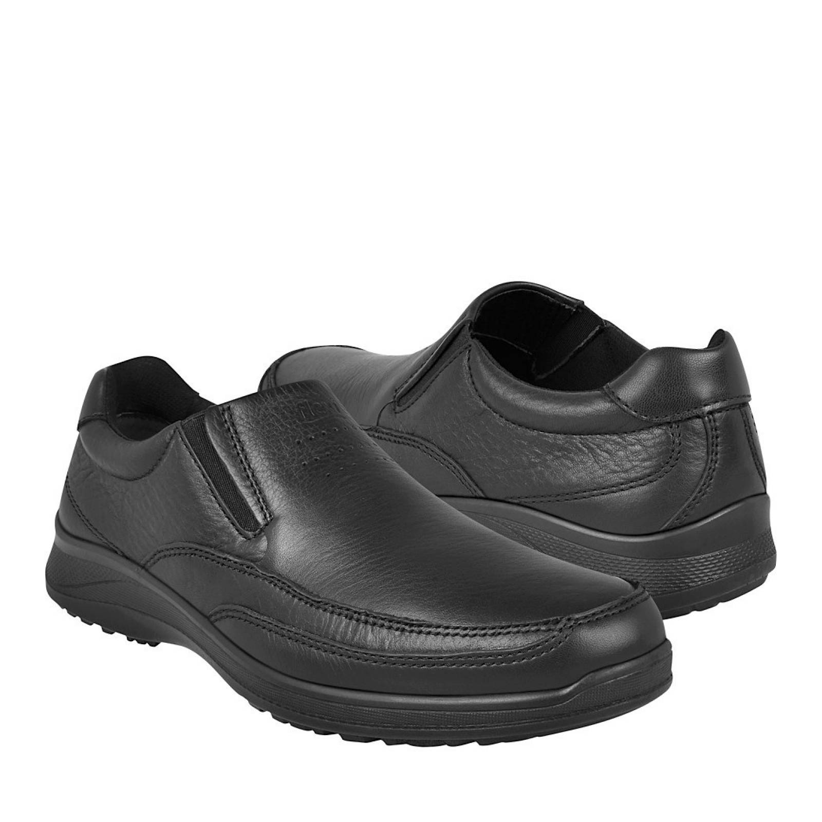 ZAPATOS DE VESTIR PARA CABALLERO FLEXI 50808  NEGRO