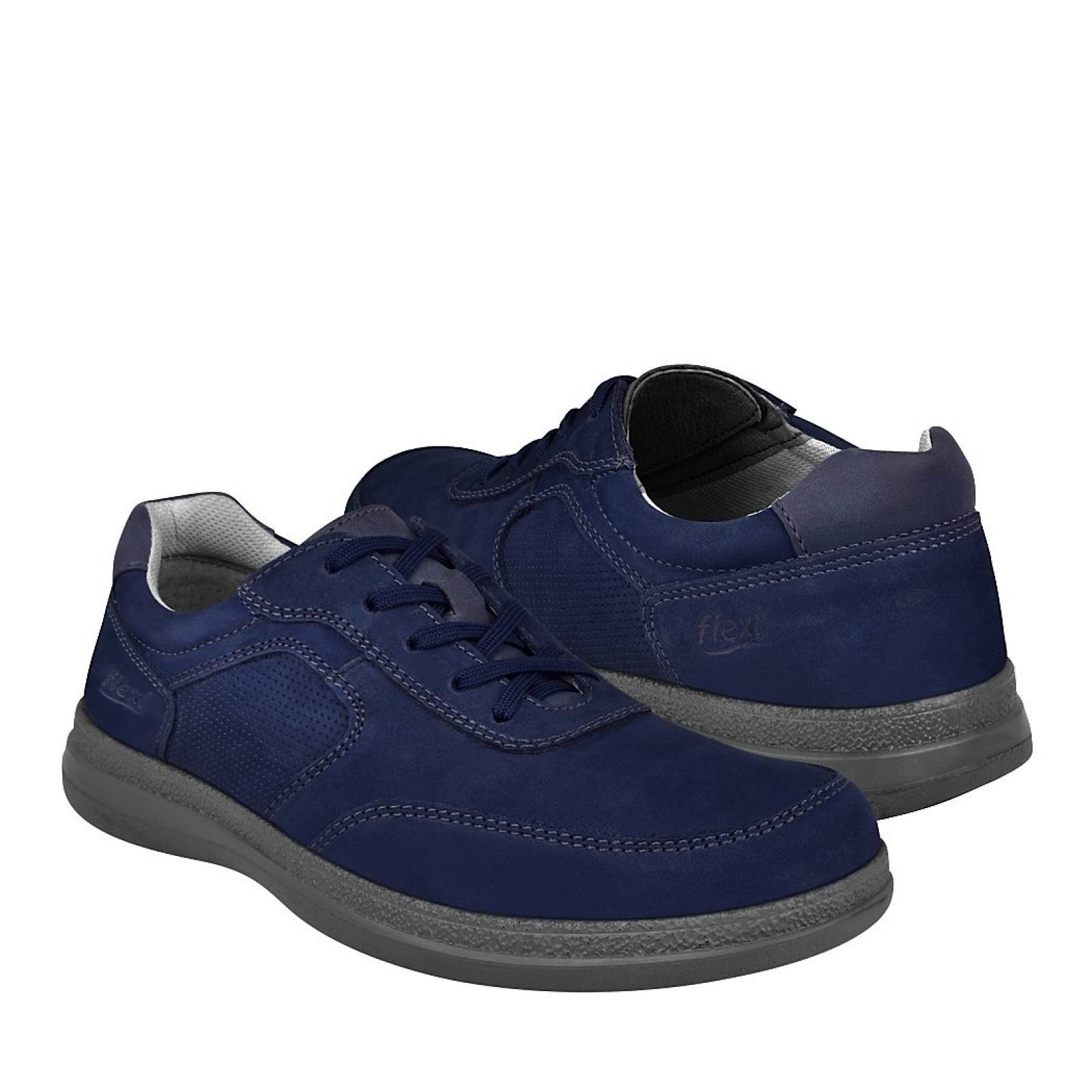 ZAPATOS CASUALES PARA CABALLERO FLEXI 50604 AZUL