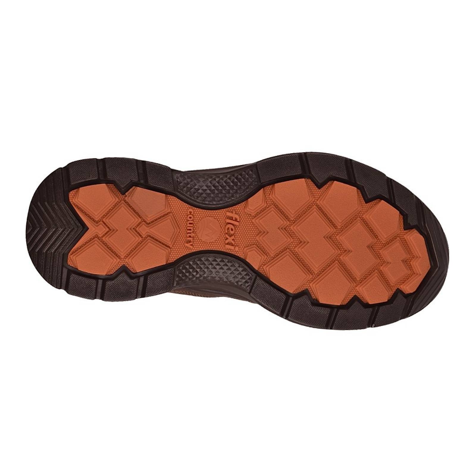 BOTAS CASUALES PARA CABALLERO FLEXI 77802 PIEL CHOCOLATE