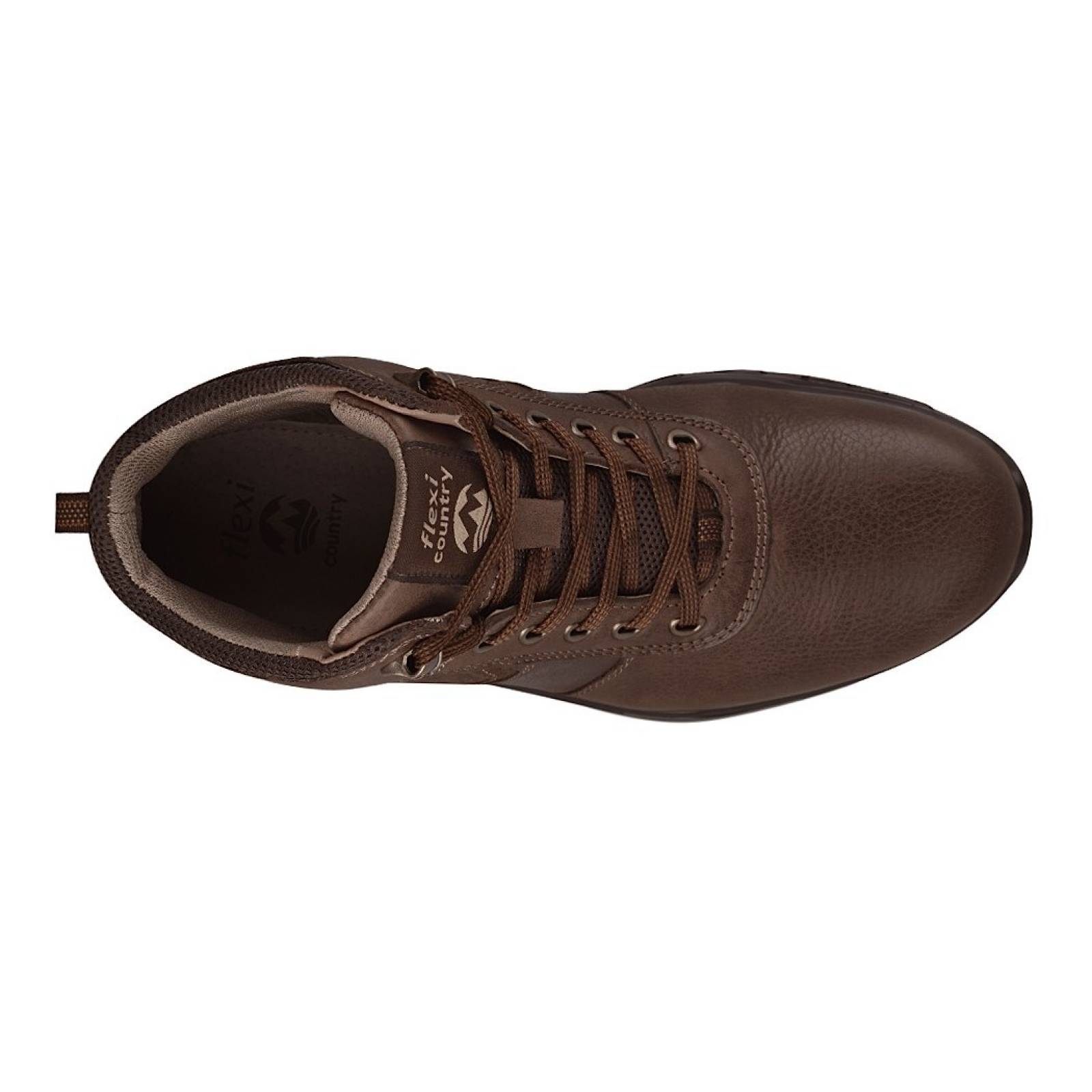BOTAS CASUALES PARA CABALLERO FLEXI 77802 PIEL CHOCOLATE
