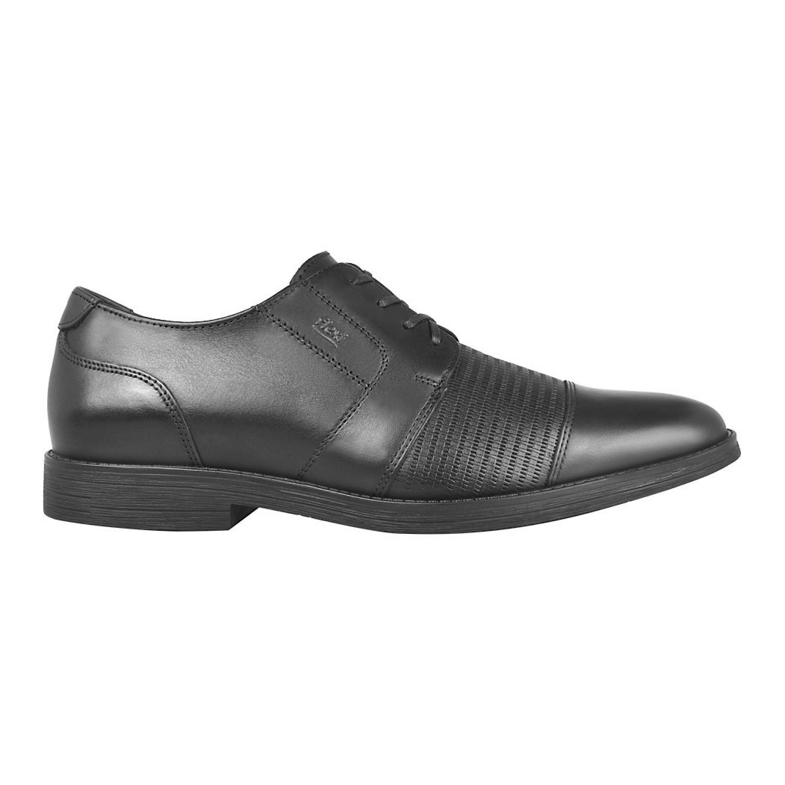 ZAPATOS CL‰SICOS PARA CABALLERO FLEXI 47903 PIEL NEGRO