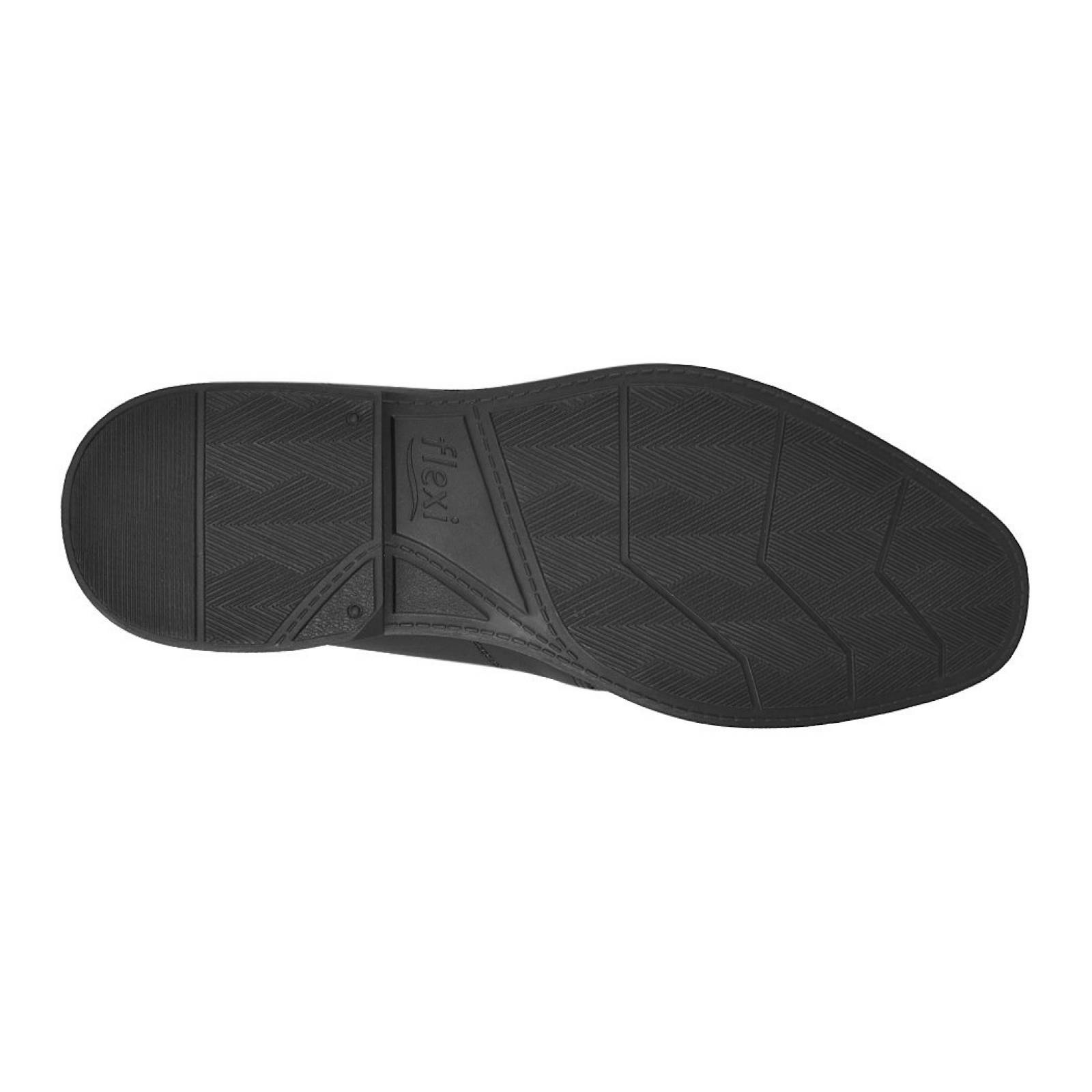 ZAPATOS CL‰SICOS PARA CABALLERO FLEXI 47903 PIEL NEGRO