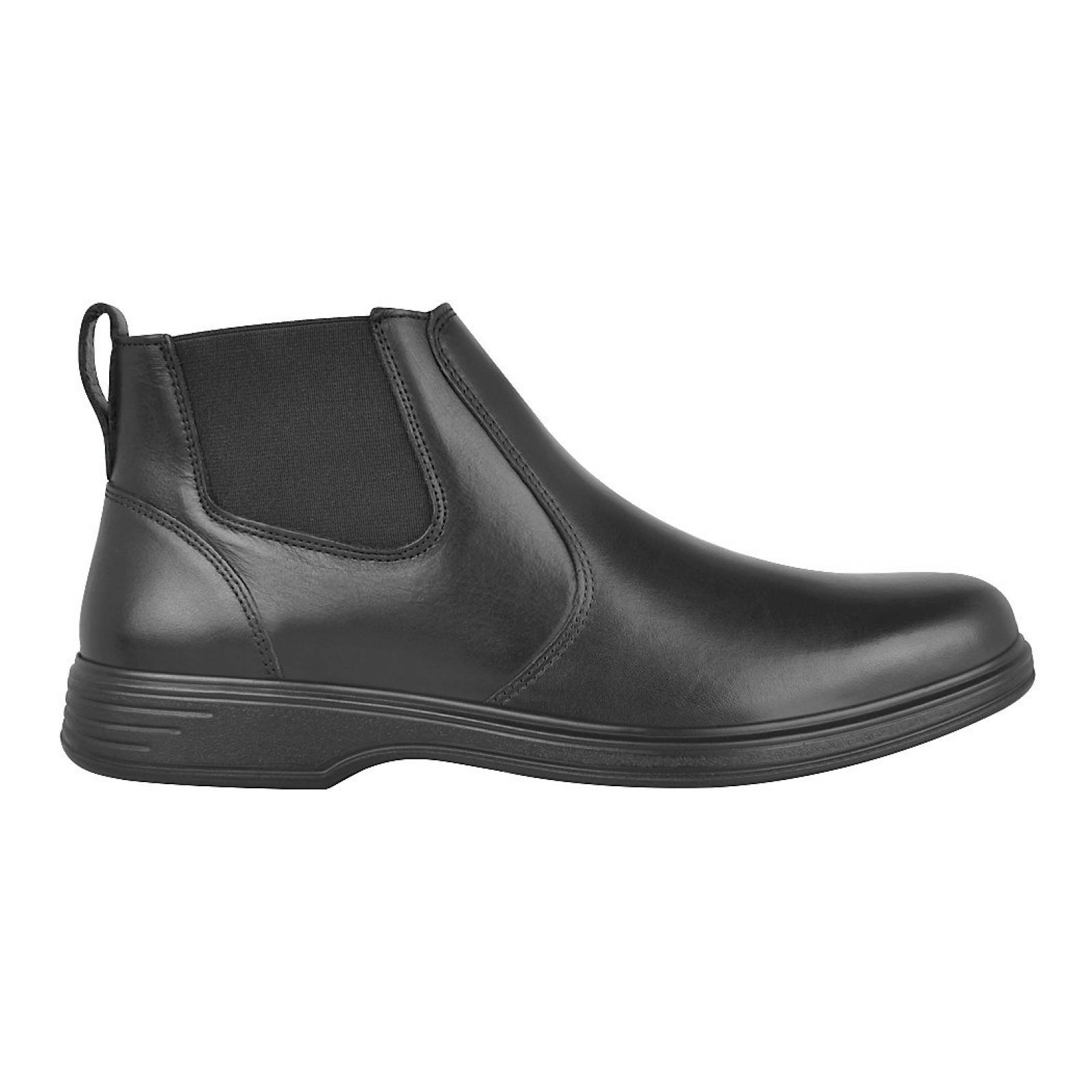 BOTAS CASUALES PARA CABALLERO FLEXI 59305 PIEL NEGRO