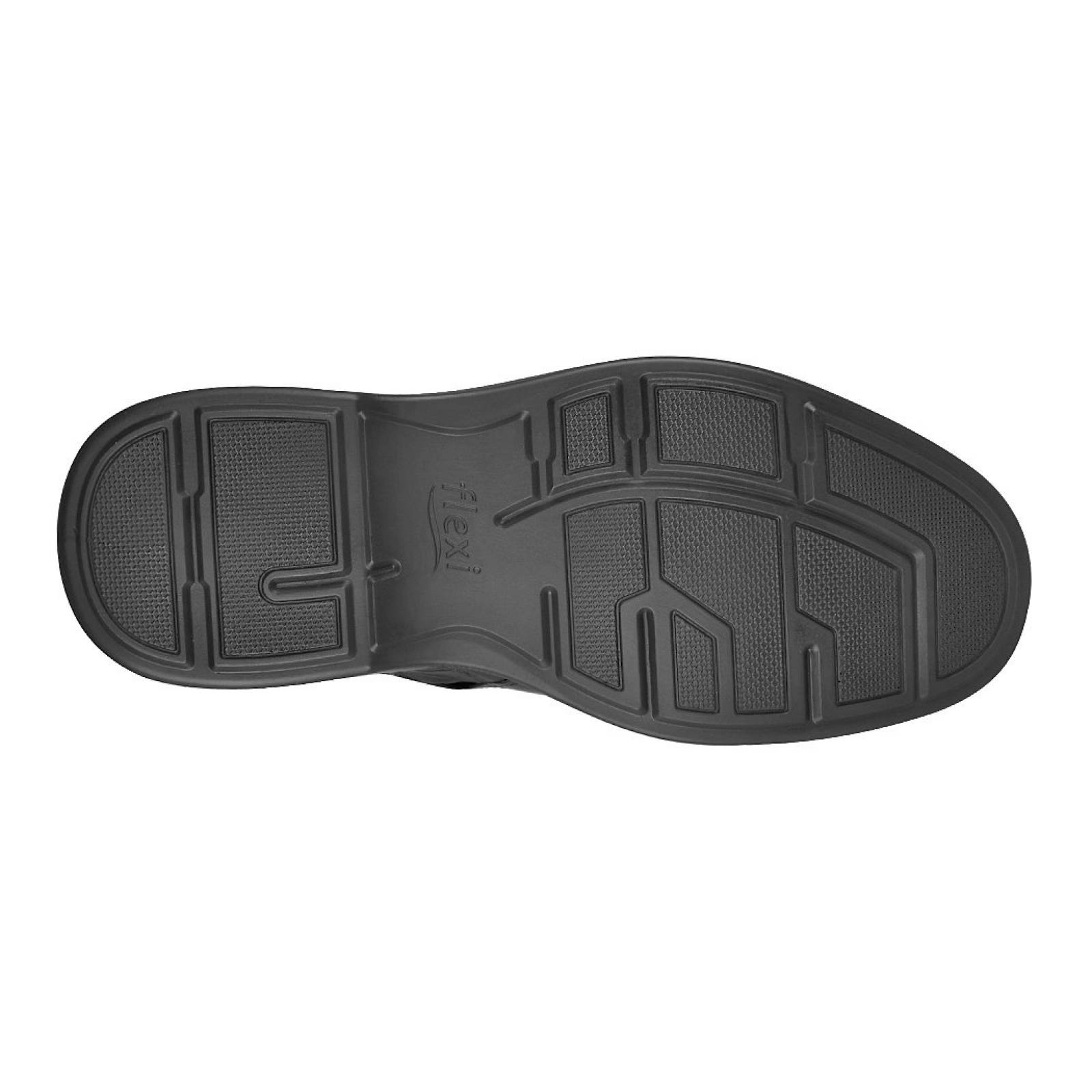 BOTAS CASUALES PARA CABALLERO FLEXI 59305 PIEL NEGRO