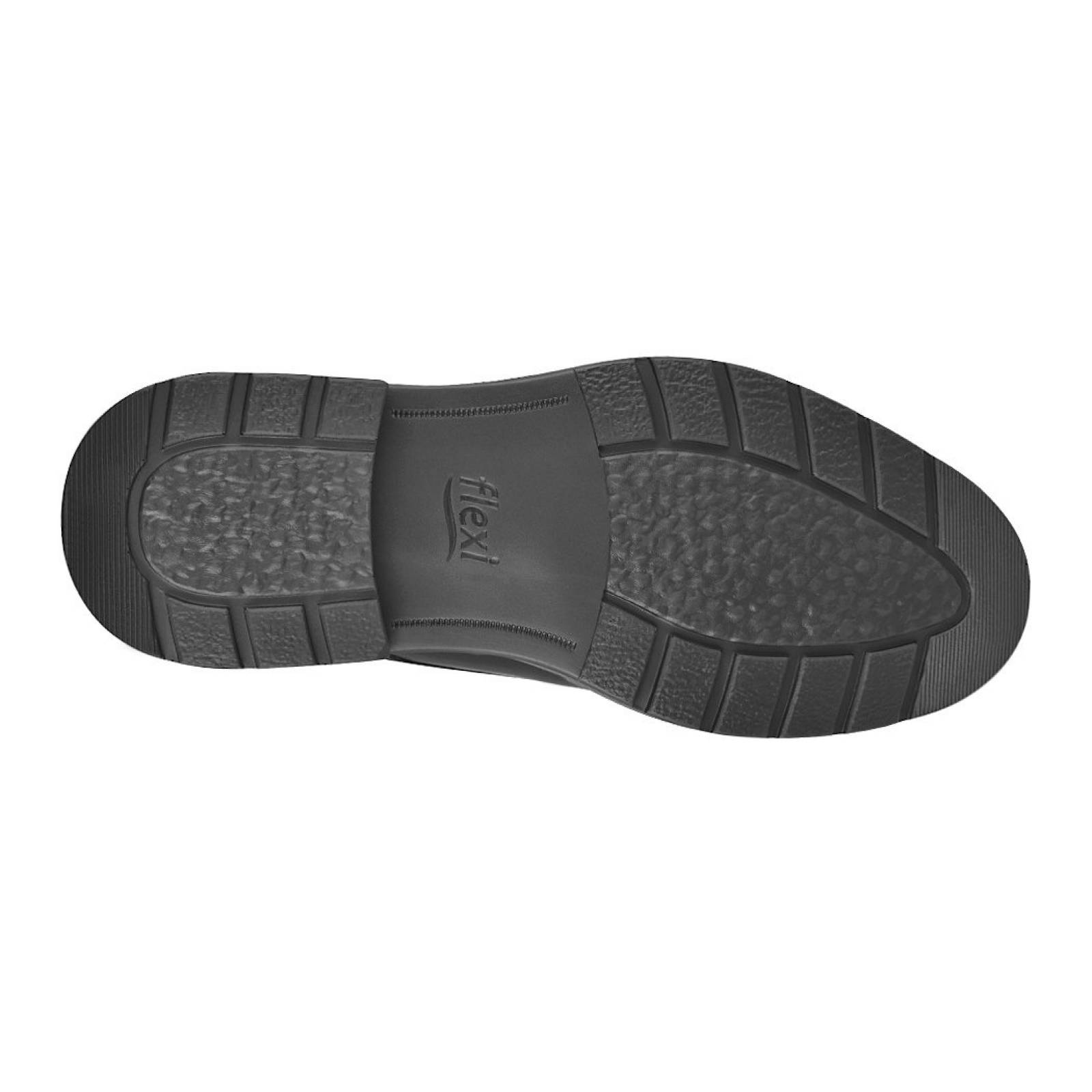 ZAPATOS DE VESTIR PARA CABALLERO FLEXI 91901 PIEL NEGRO