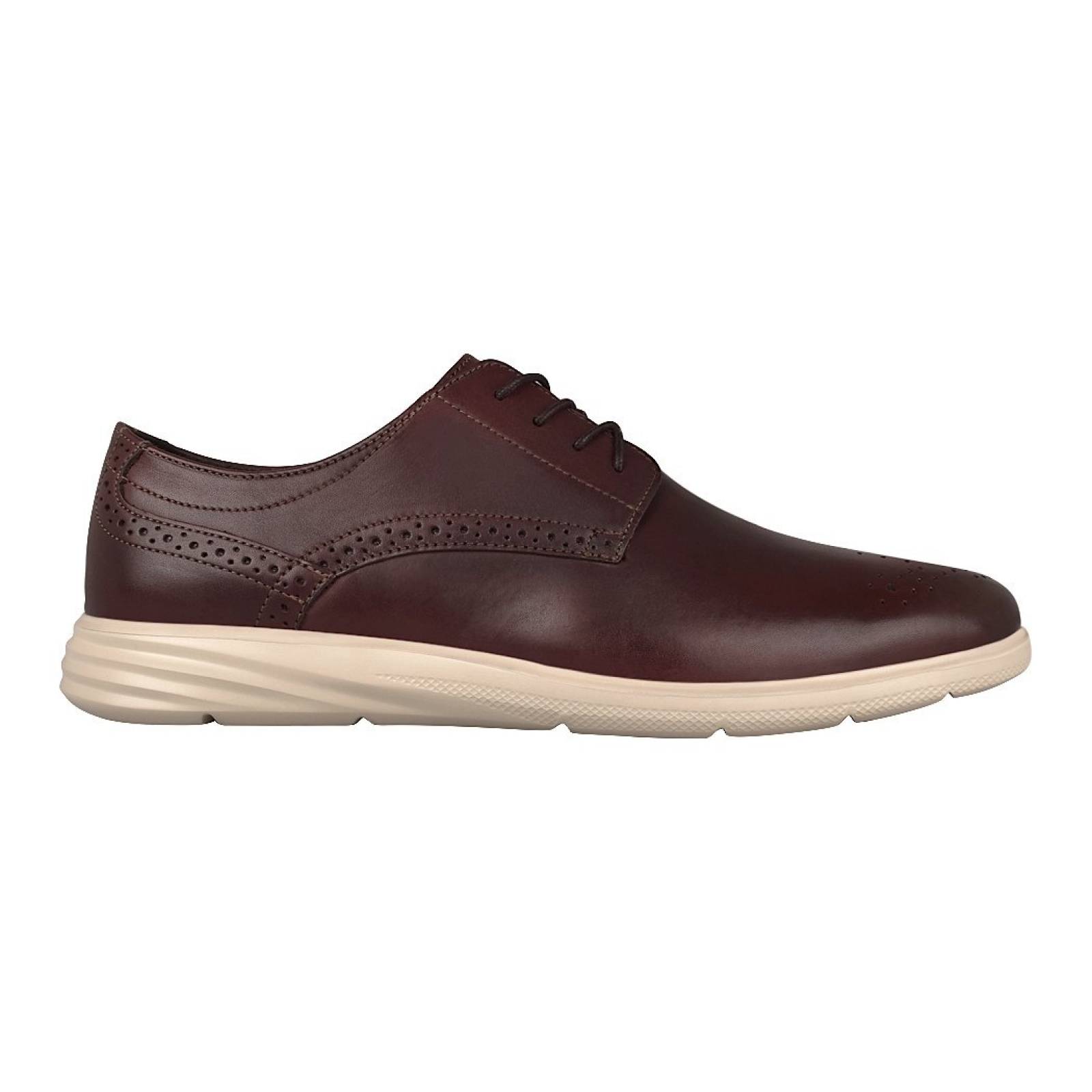 ZAPATOS CASUALES PARA CABALLERO FLEXI 95601 PIEL CAFÉ